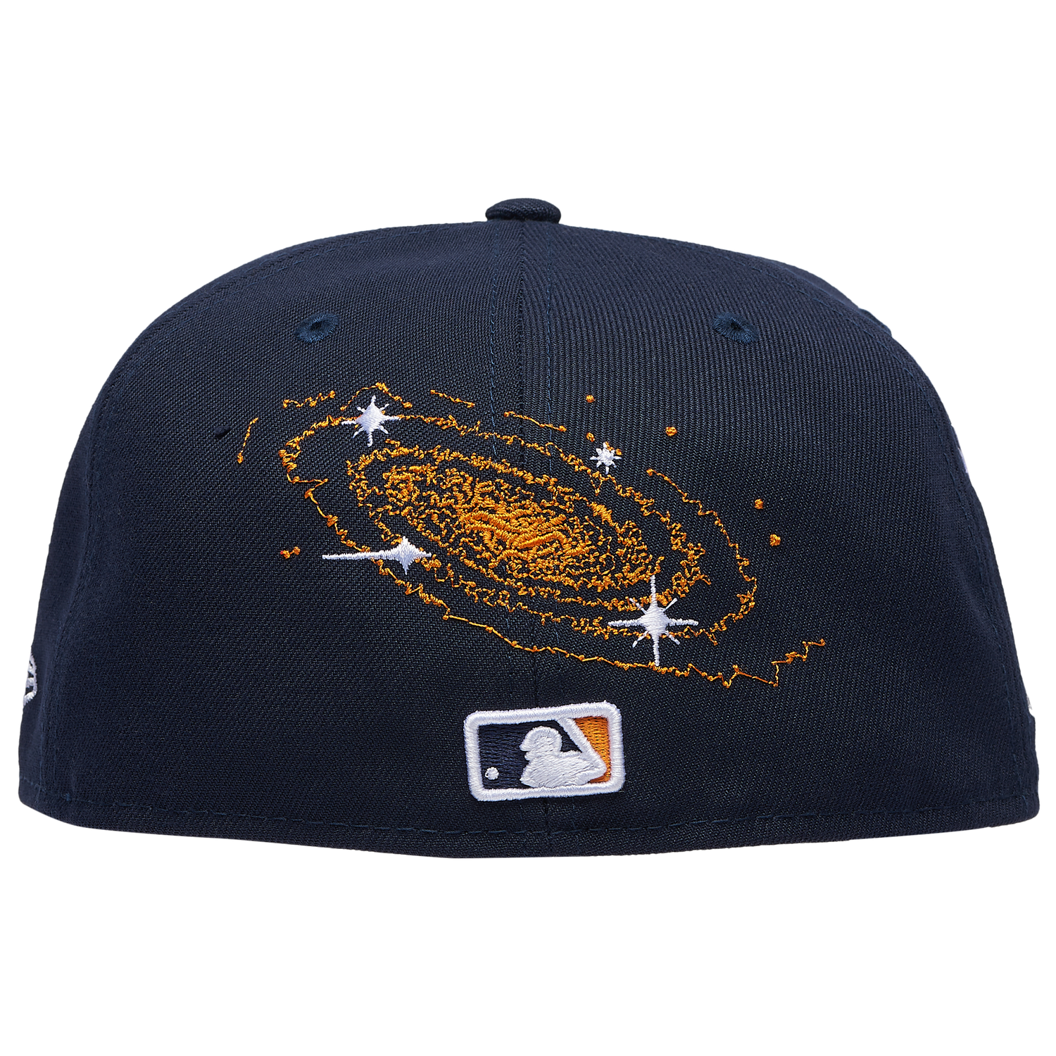 New Era Astros Planet Icon PC Cap - Men's - Navy/Orange