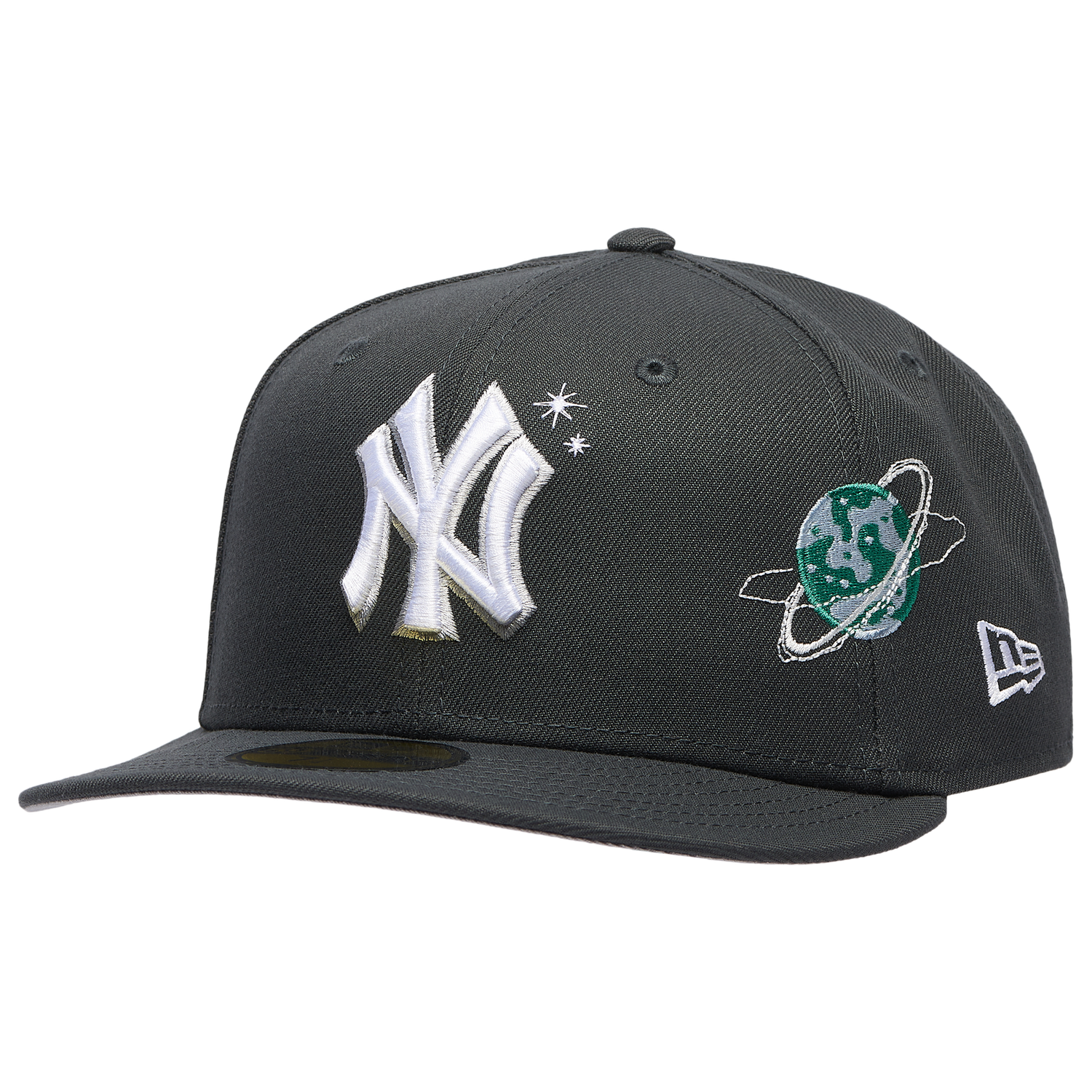 New Era Yankees Planet Icon PC Cap - Men's - Navy/Charcoal