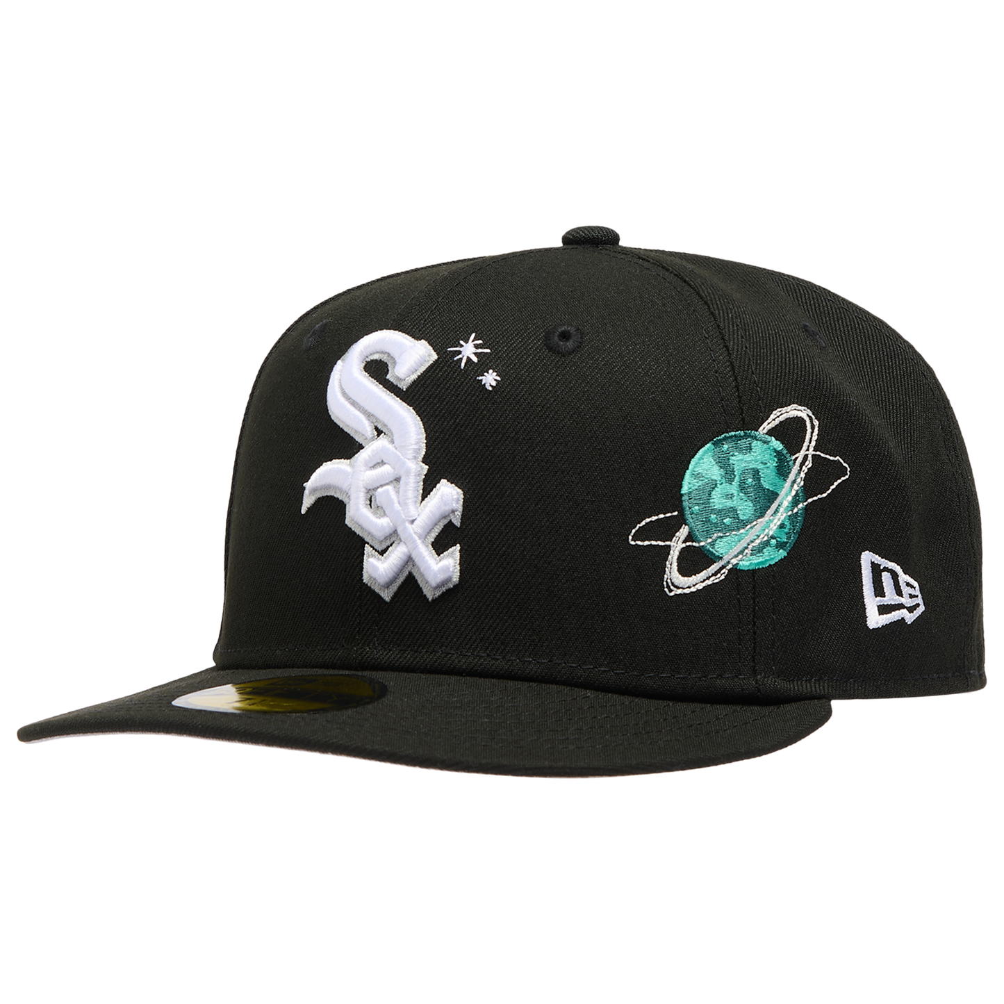 New Era White Sox Planet Icon PC Cap - Men's - Teal/Black