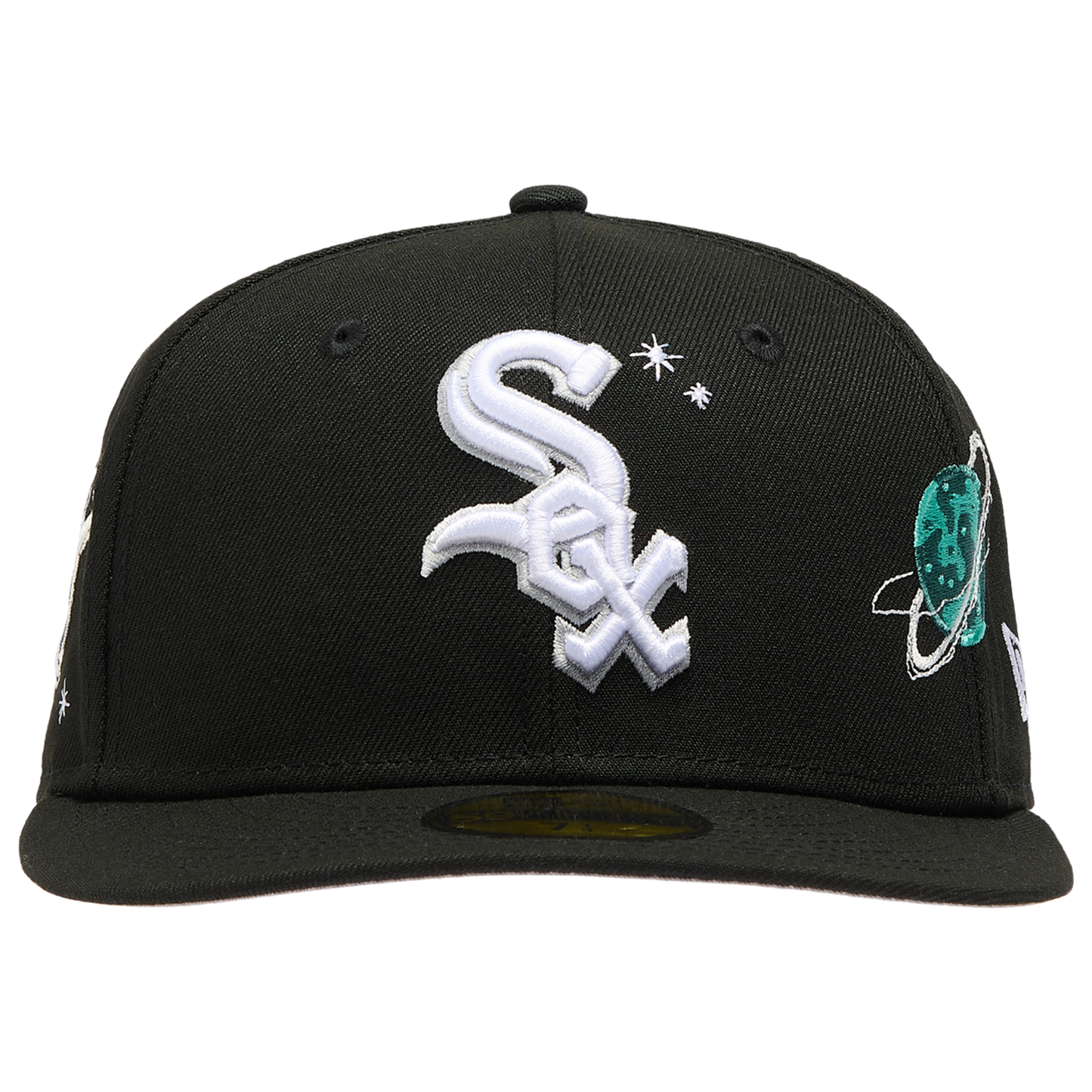 New Era White Sox Planet Icon PC Cap - Men's - Teal/Black