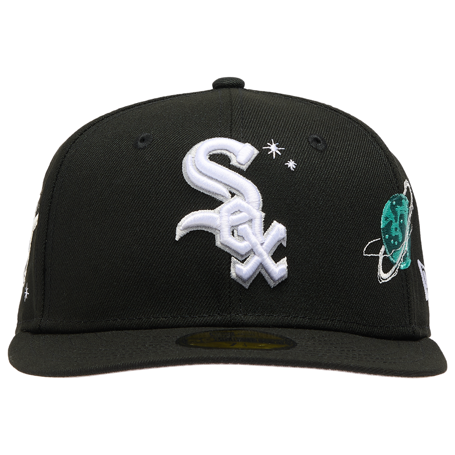 New Era White Sox Planet Icon PC Cap - Men's - Teal/Black