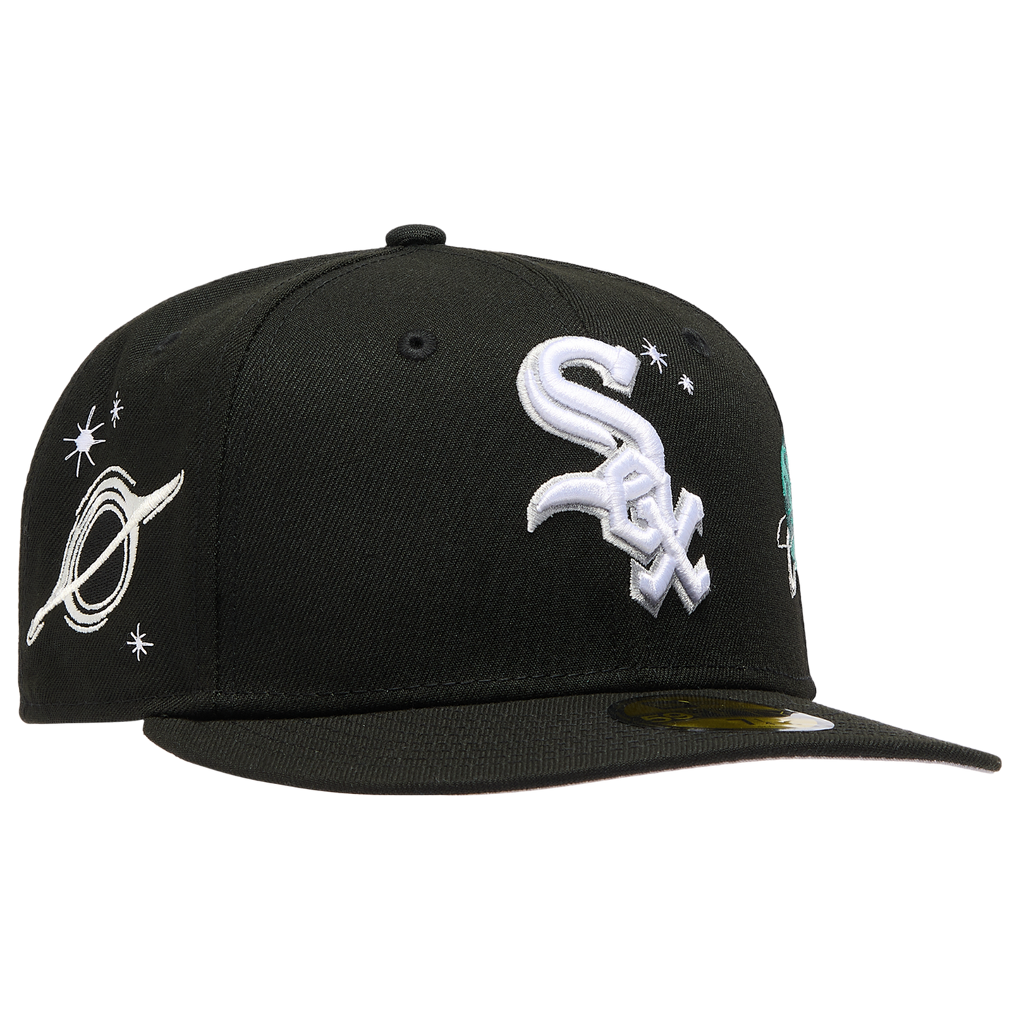 New Era White Sox Planet Icon PC Cap - Men's - Teal/Black