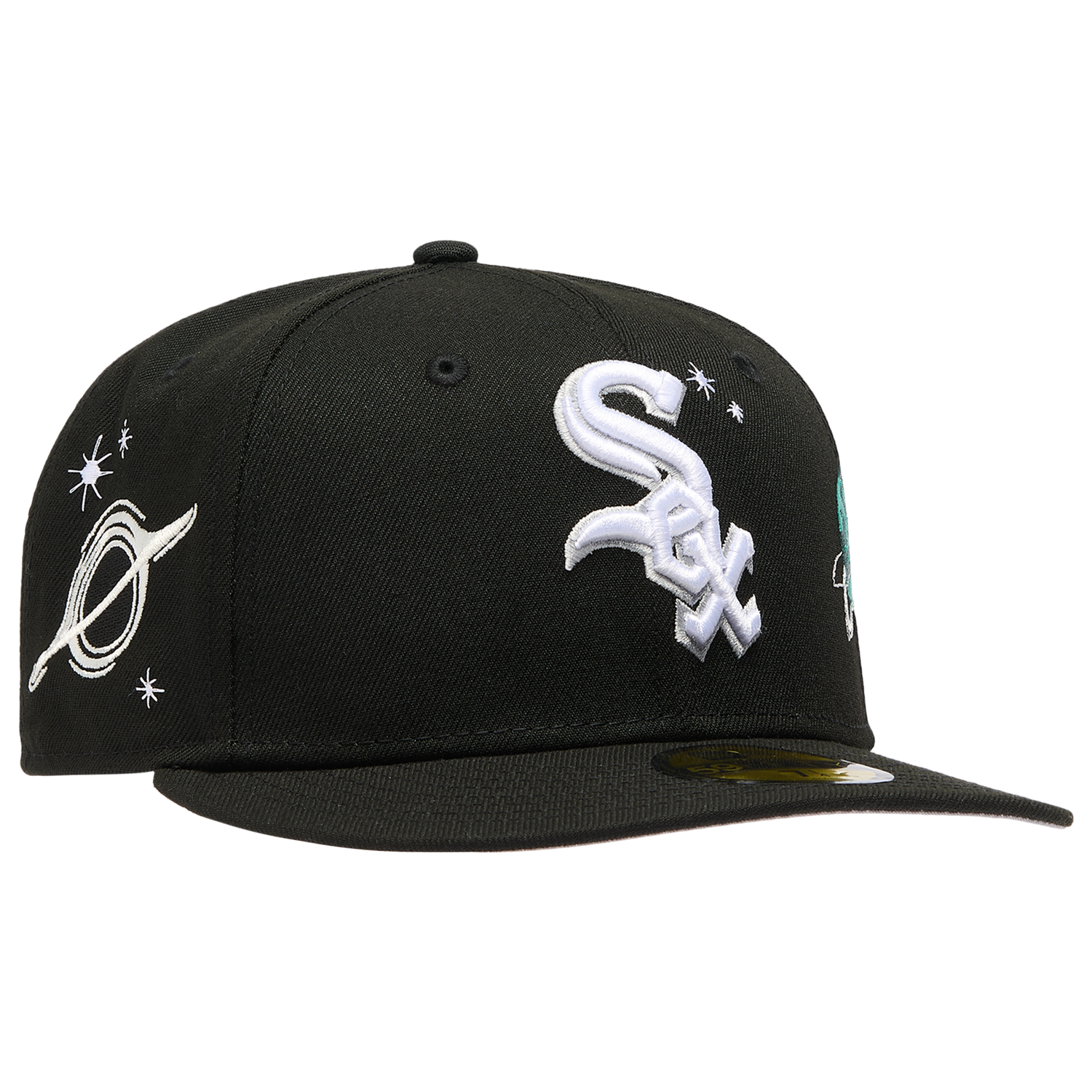 New Era White Sox Planet Icon PC Cap - Men's - Teal/Black