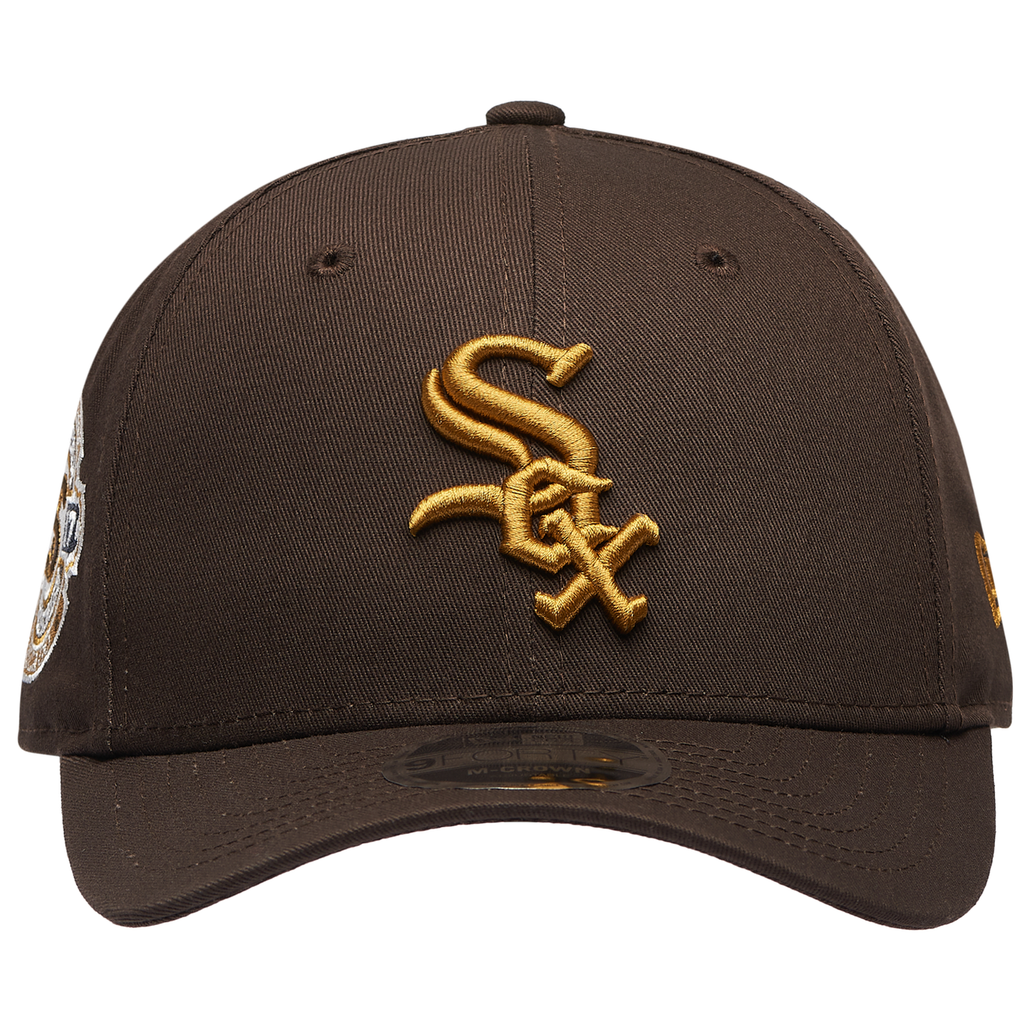 New Era White Sox WS Patch 9FORTY Cap - Men's - Gold/Dark Brown