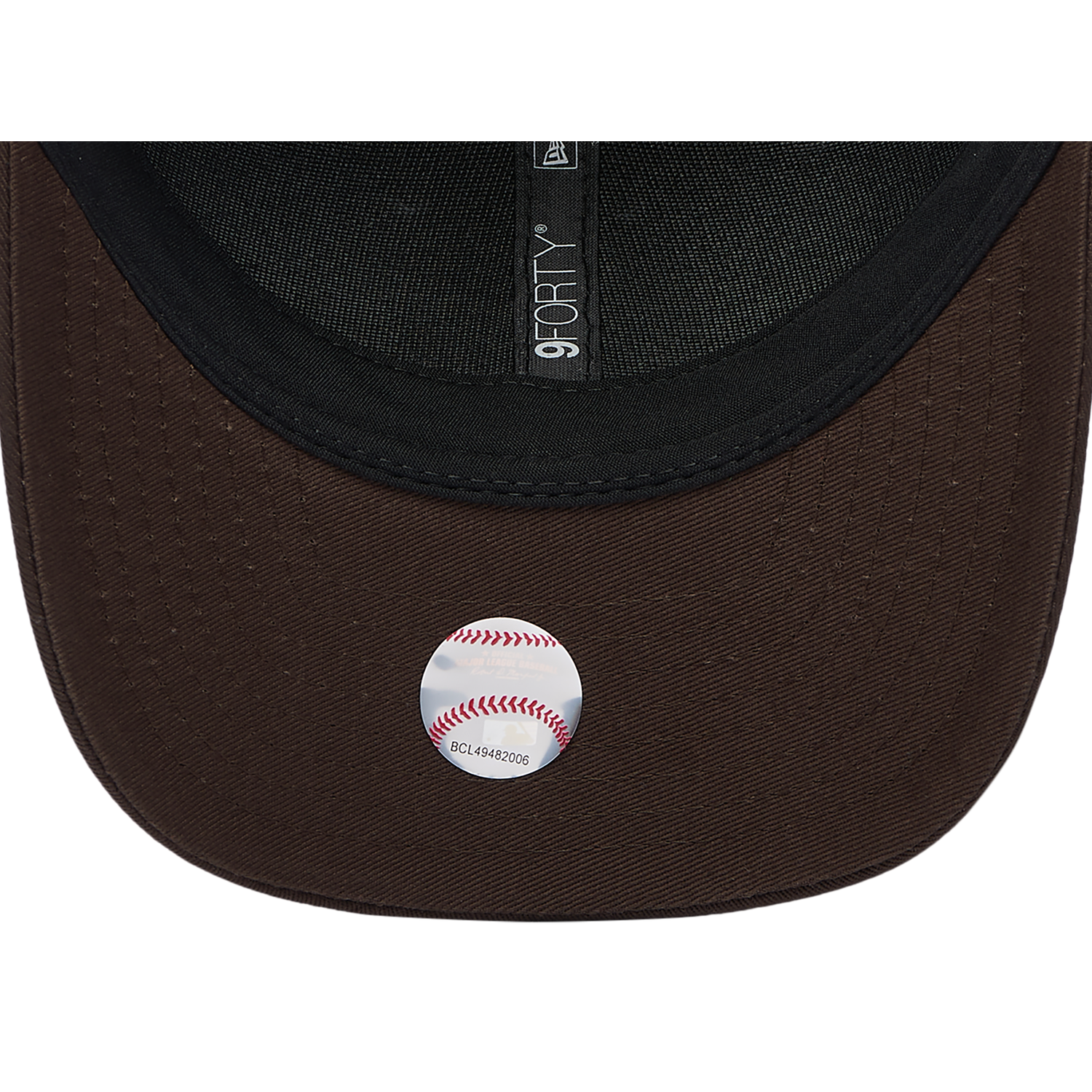 New Era White Sox WS Patch 9FORTY Cap - Men's - Gold/Dark Brown