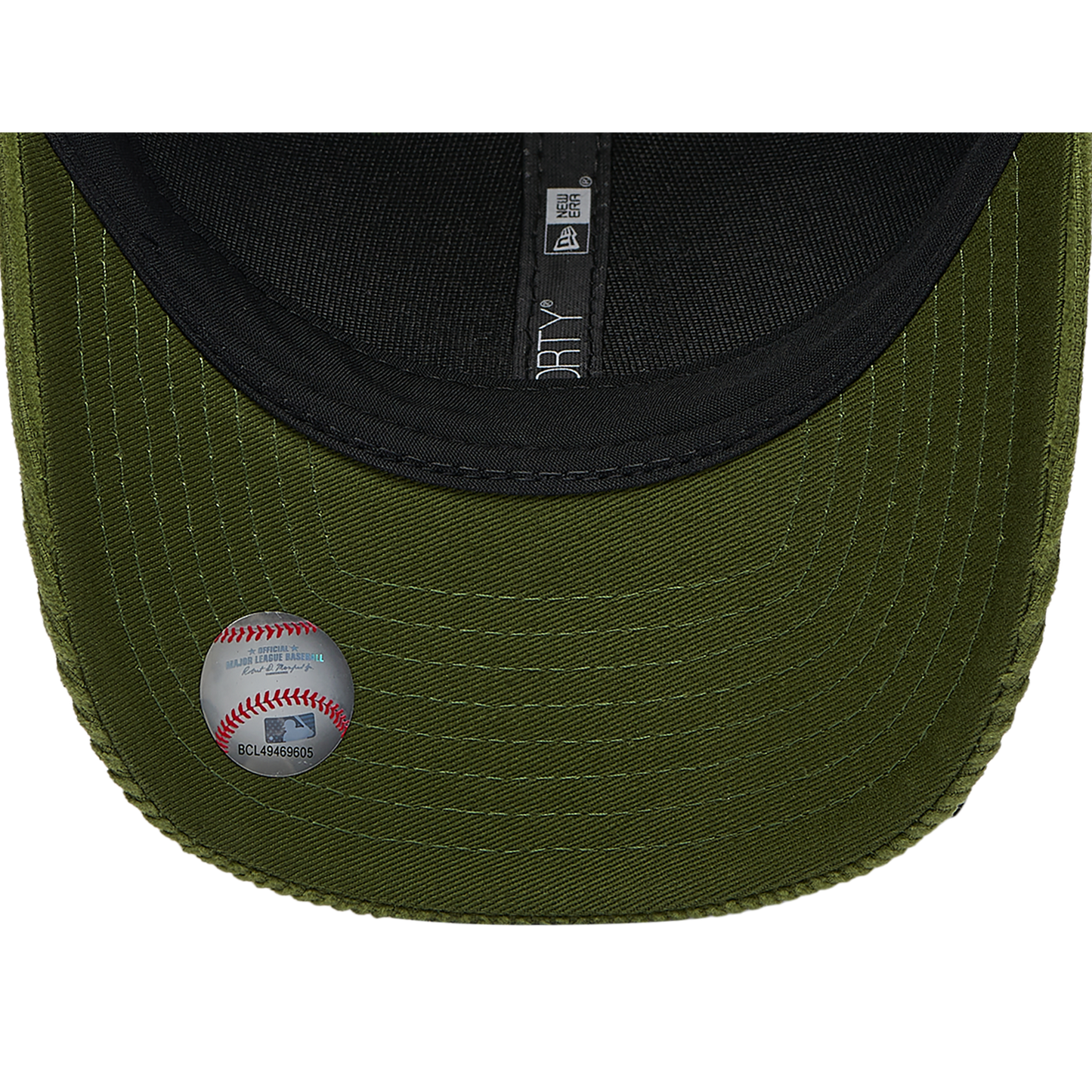 New Era Dodgers Cord 9FORTY Cap - Men's - Dark Green/White