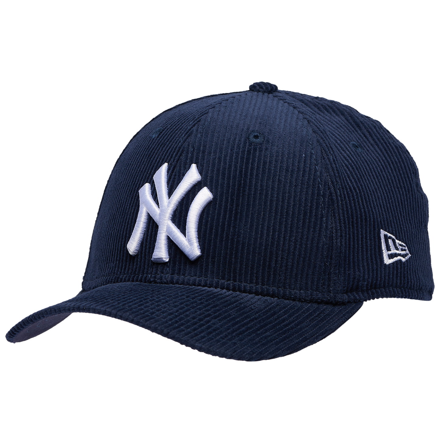 New Era Yankees Cord 9FORTY Cap - Men's - Navy/White