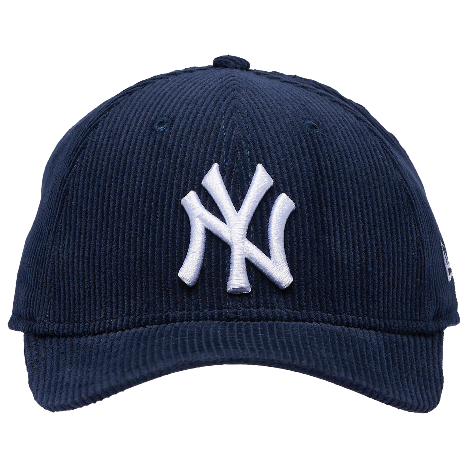 New Era Yankees Cord 9FORTY Cap - Men's - Navy/White