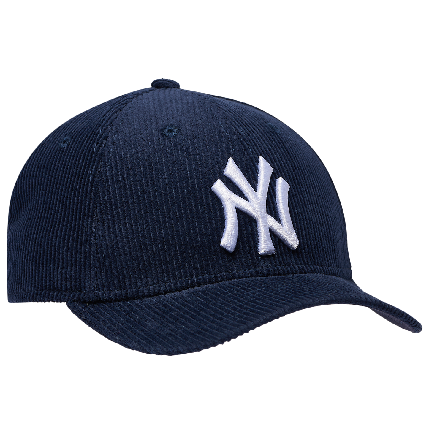 New Era Yankees Cord 9FORTY Cap - Men's - Navy/White