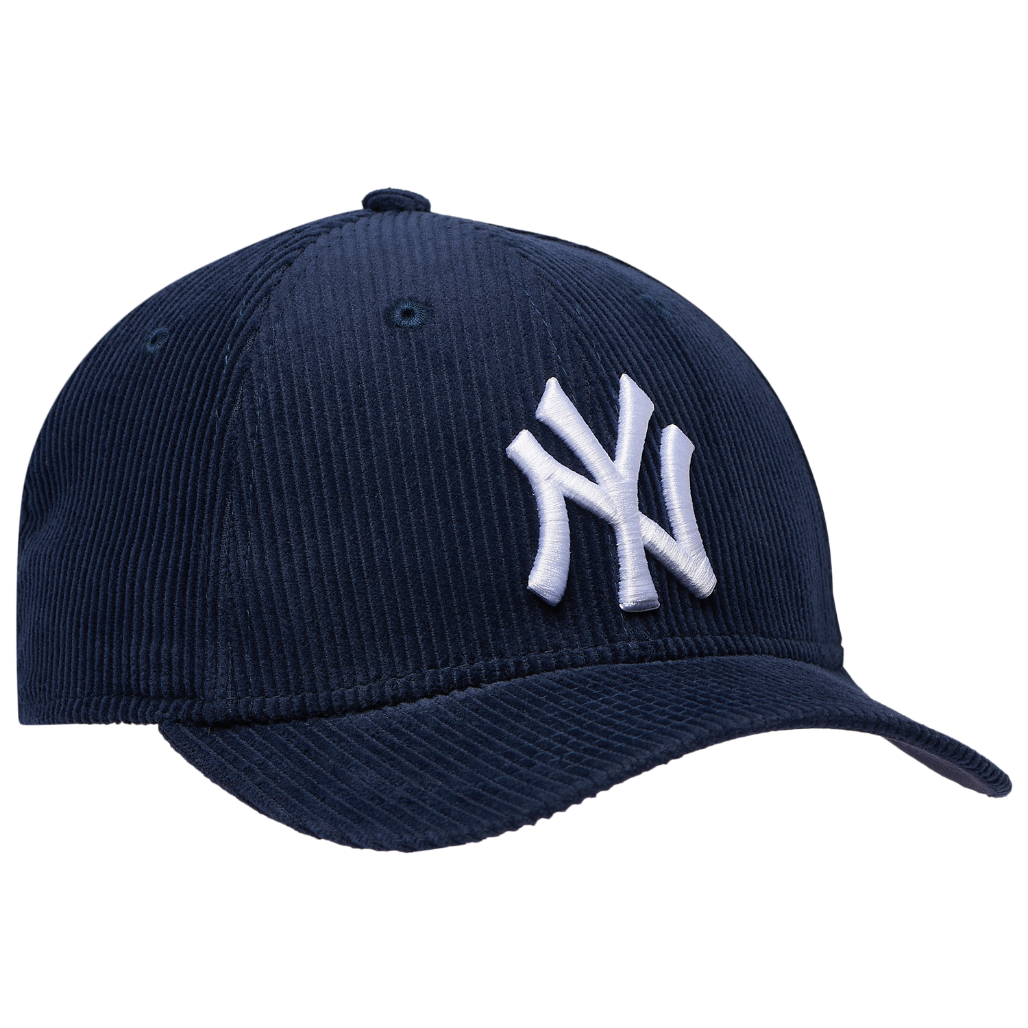 New Era Yankees Cord 9FORTY Cap - Men's - Navy/White