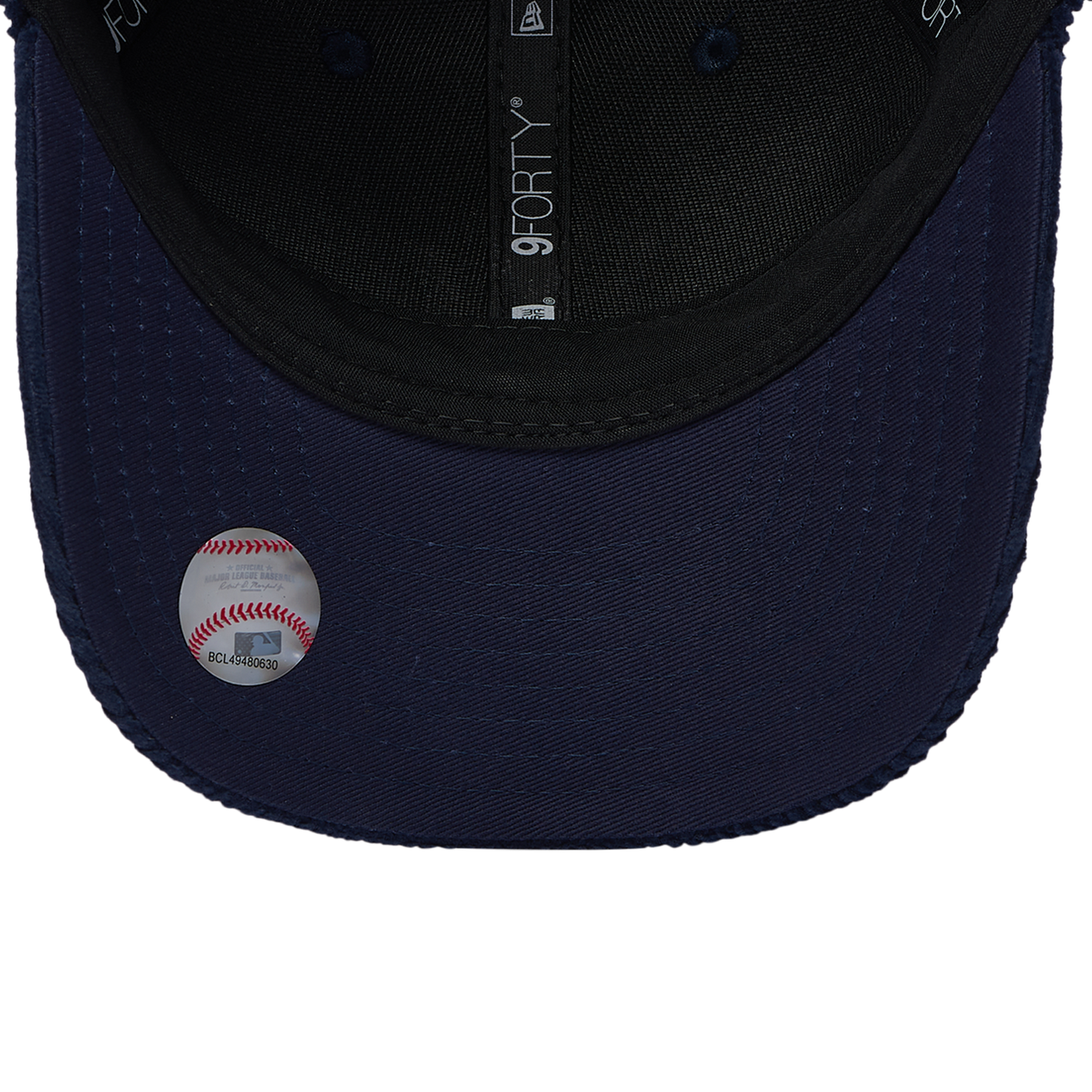 New Era Yankees Cord 9FORTY Cap - Men's - Navy/White