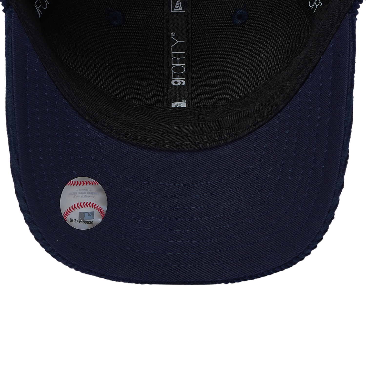 New Era Yankees Cord 9FORTY Cap - Men's - Navy/White