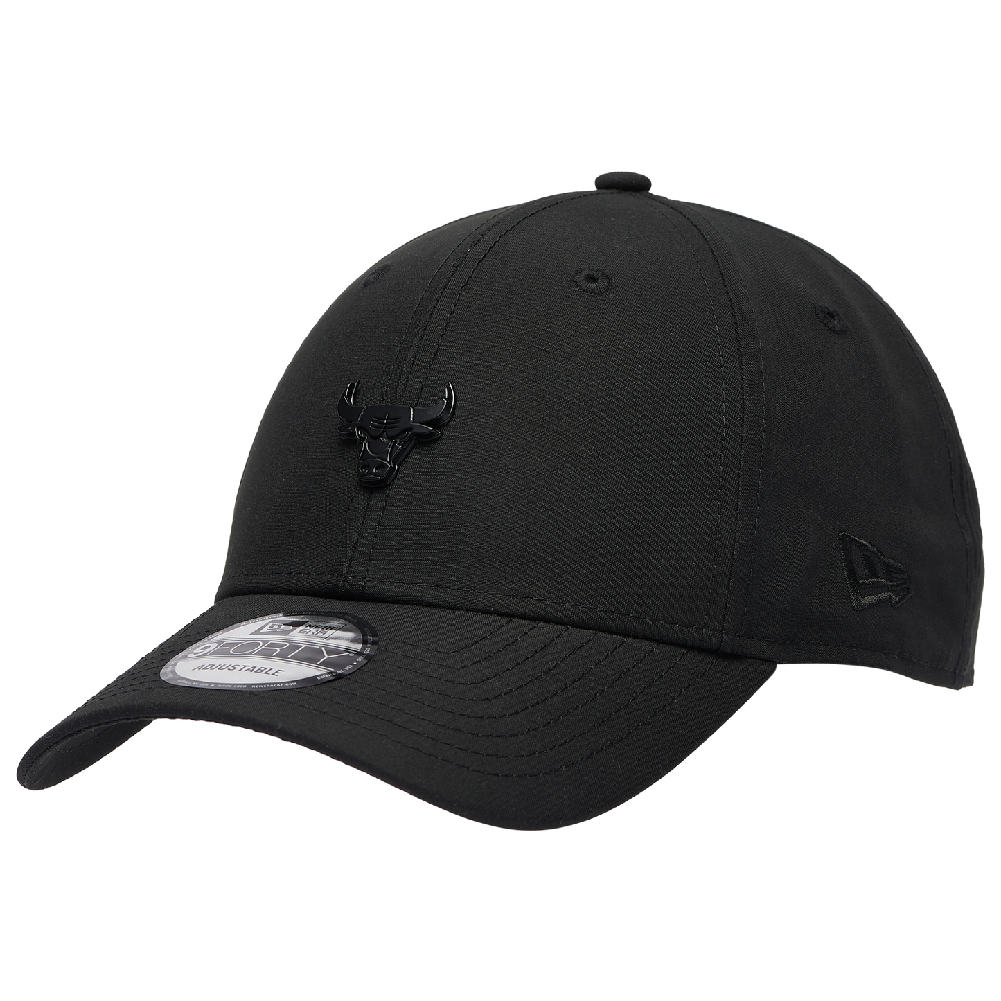 New Era Bulls Pin 9FORTY Cap - Men's - Black/Black