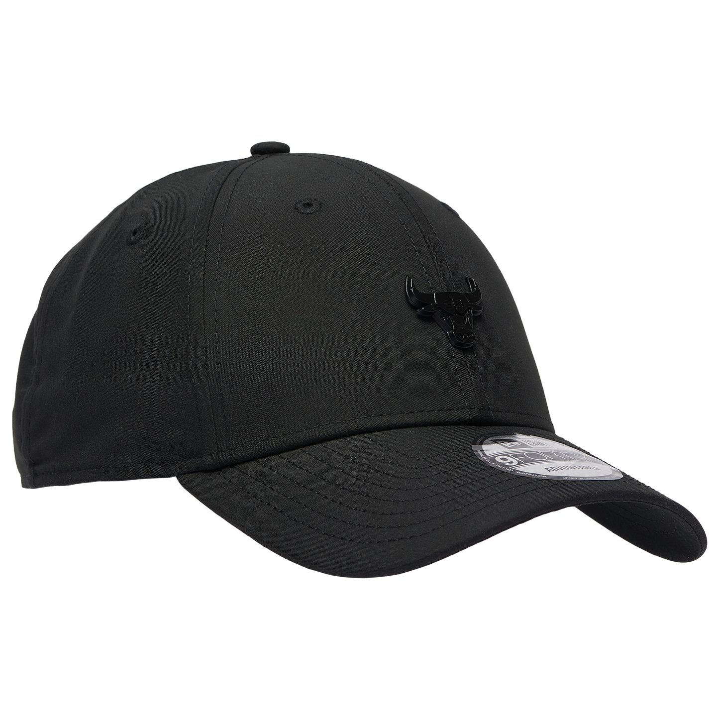 New Era Bulls Pin 9FORTY Cap - Men's - Black/Black