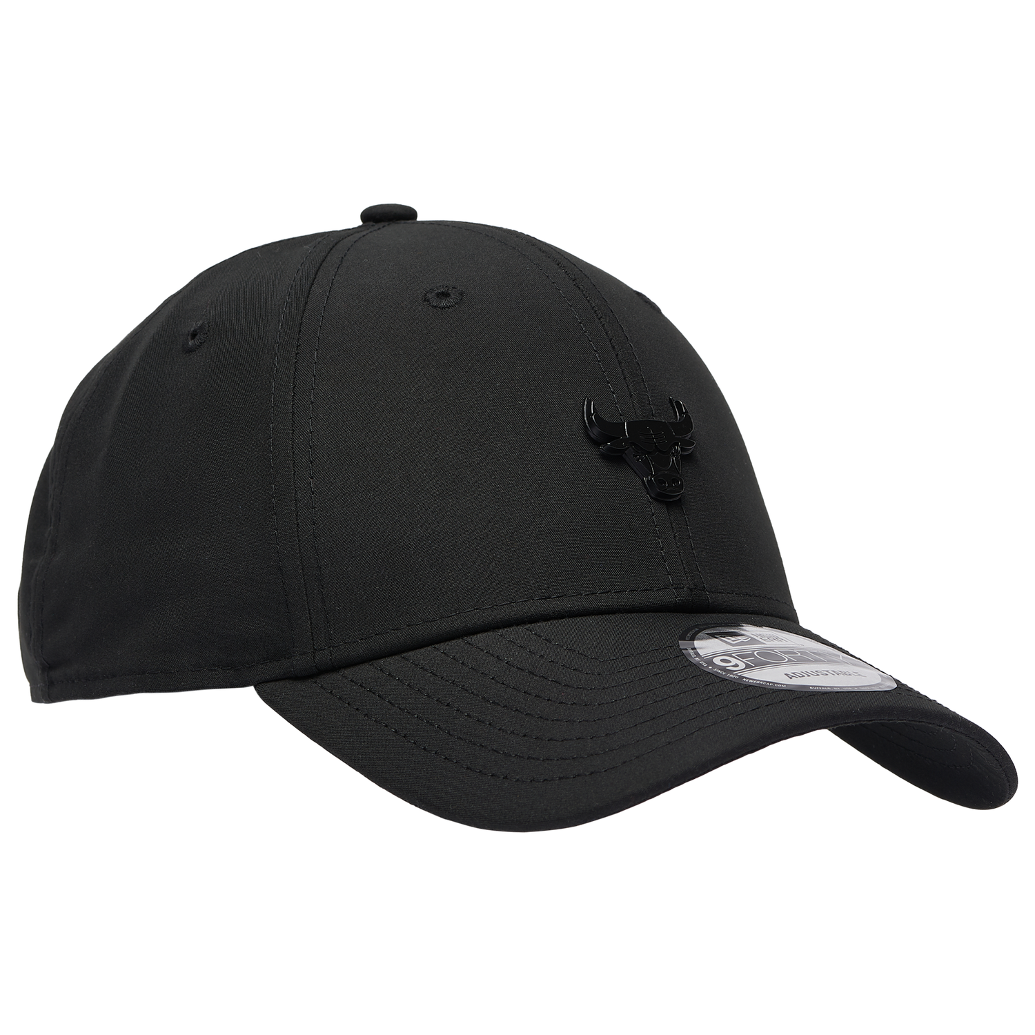 New Era Bulls Pin 9FORTY Cap - Men's - Black/Black