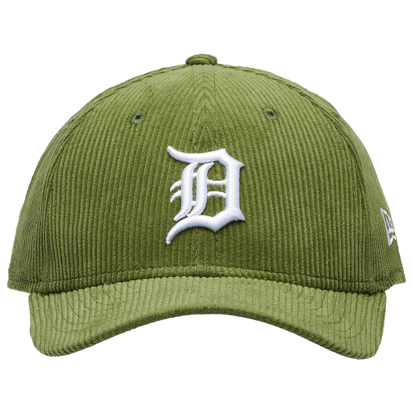 New Era Tigers Cord 9FORTY Cap - Men's - Dark Green/White