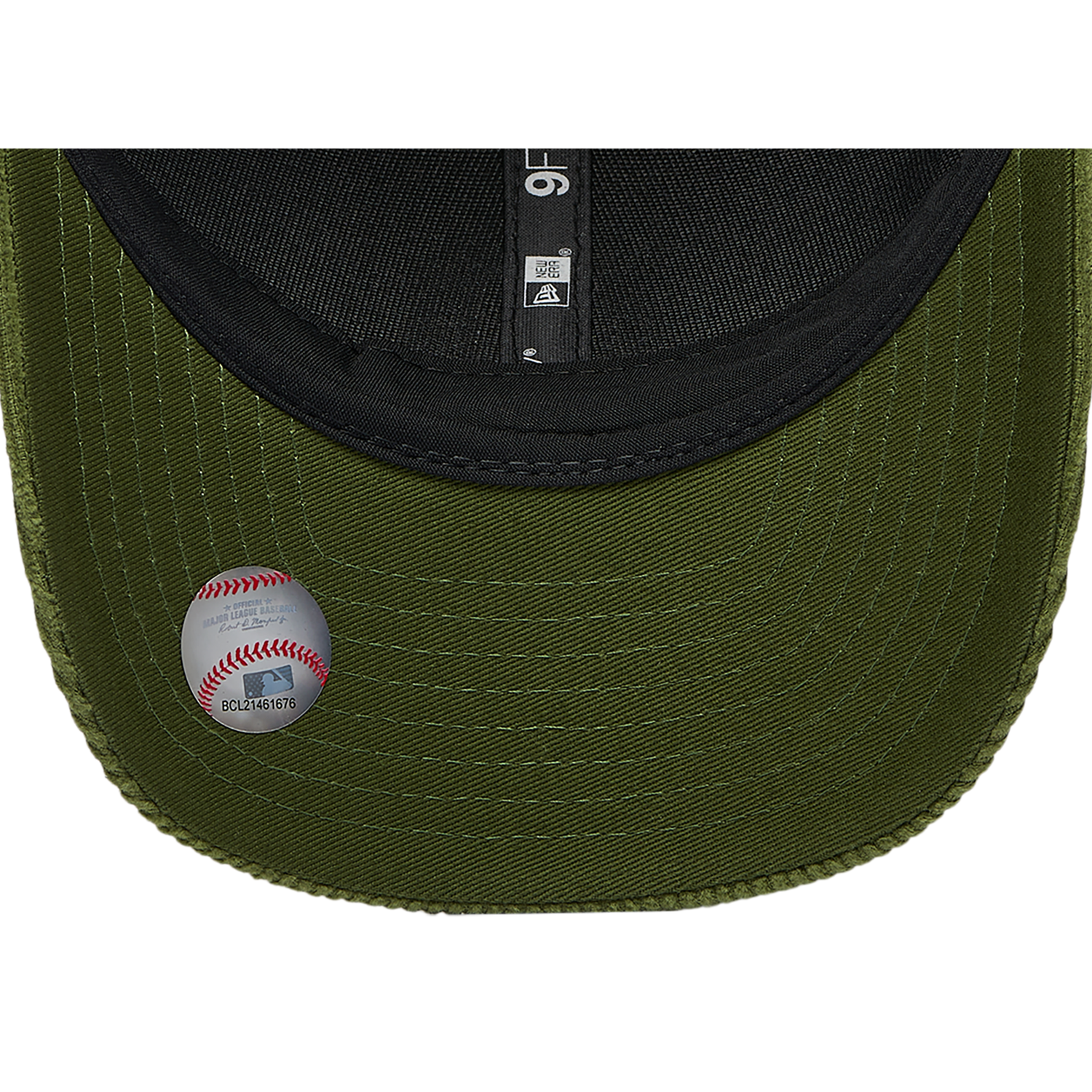 New Era Tigers Cord 9FORTY Cap - Men's - Dark Green/White