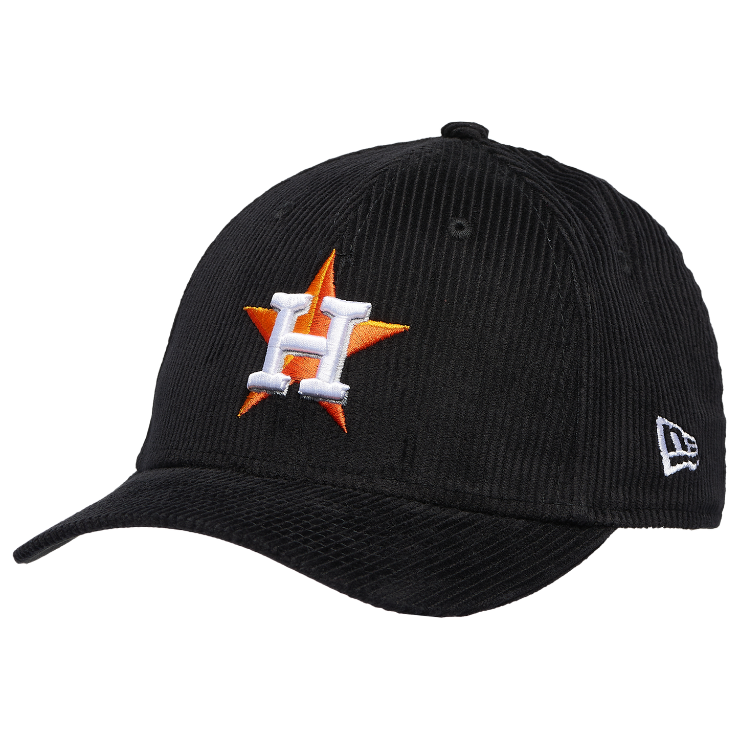 New Era Astros Cord 9FORTY Cap - Men's - White/Black