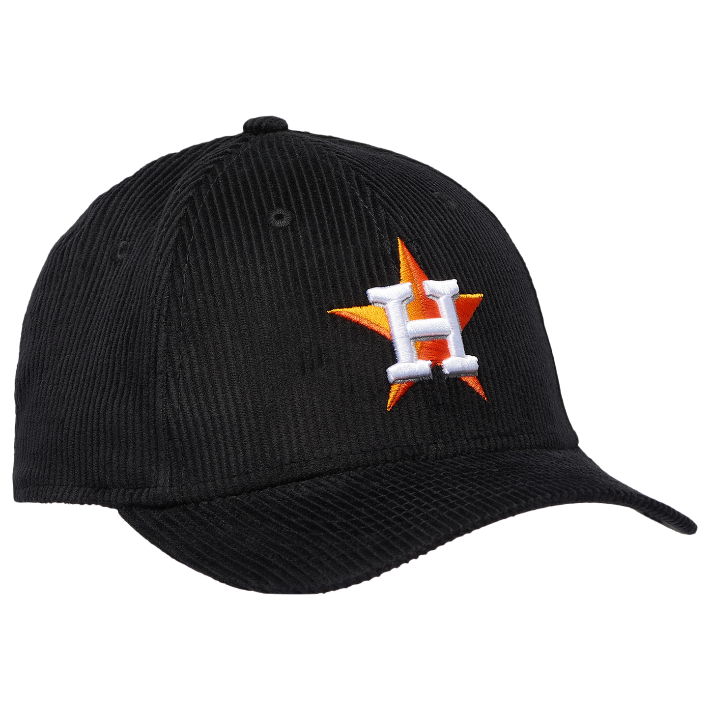 New Era Astros Cord 9FORTY Cap - Men's - White/Black