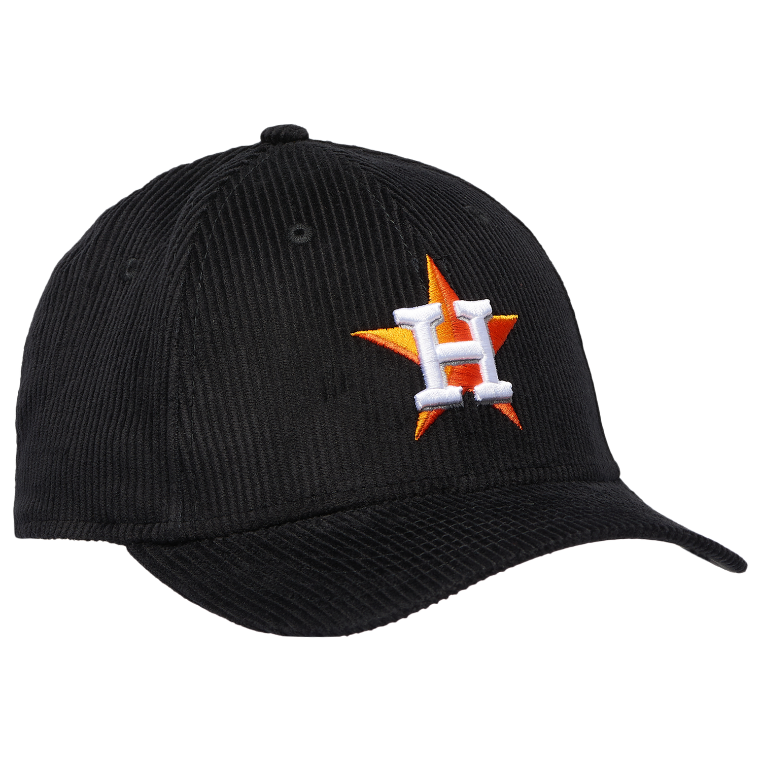 New Era Astros Cord 9FORTY Cap - Men's - White/Black