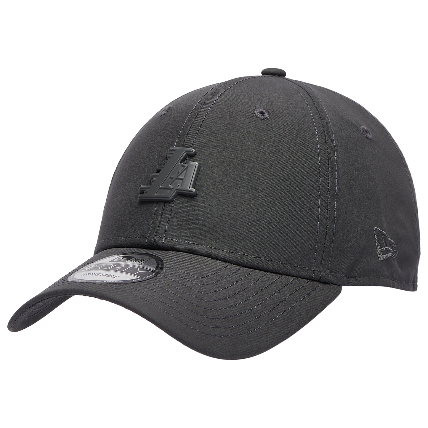 New Era Lakers Pin 9FORTY Cap - Men's - Dark Grey/Grey