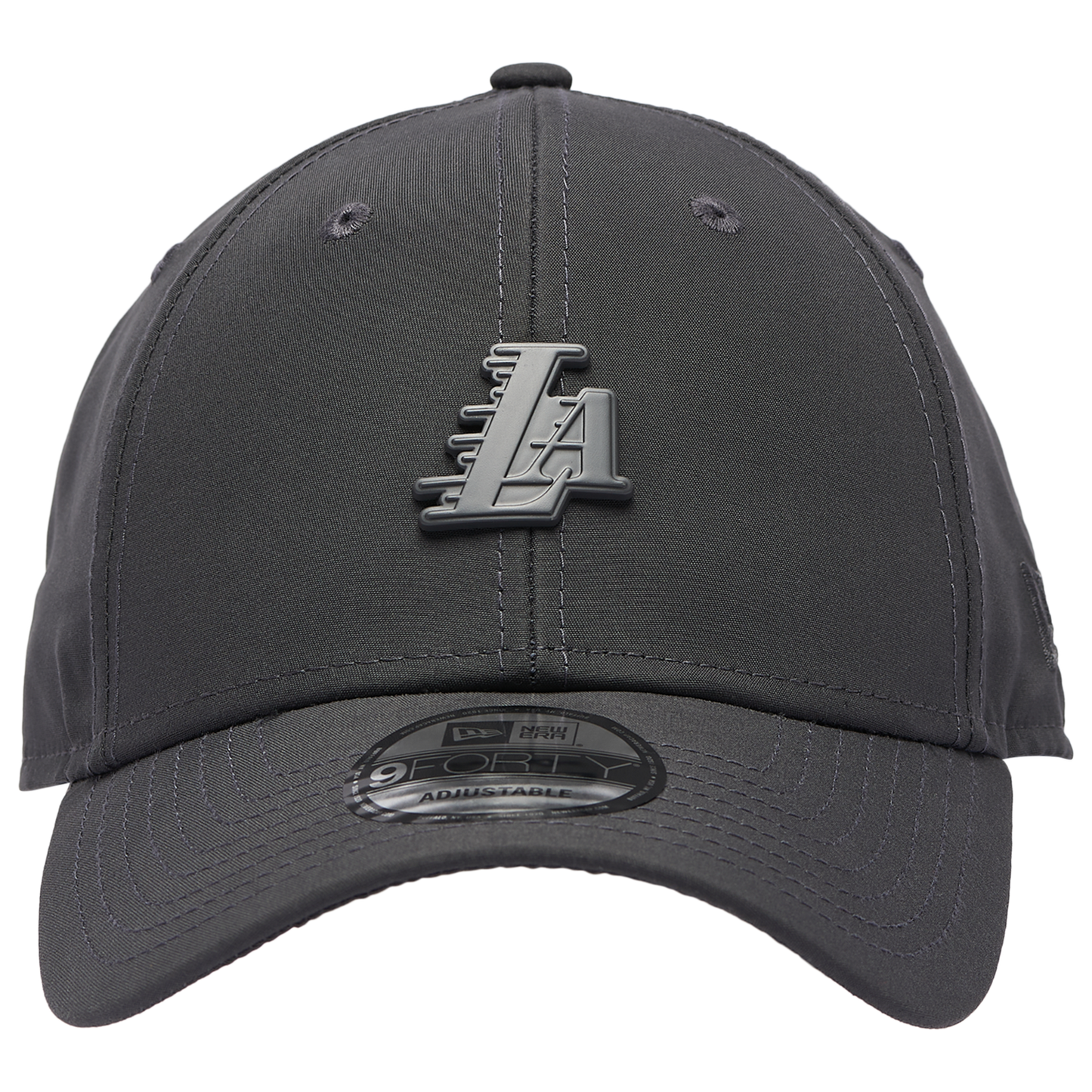 New Era Lakers Pin 9FORTY Cap - Men's - Dark Grey/Grey