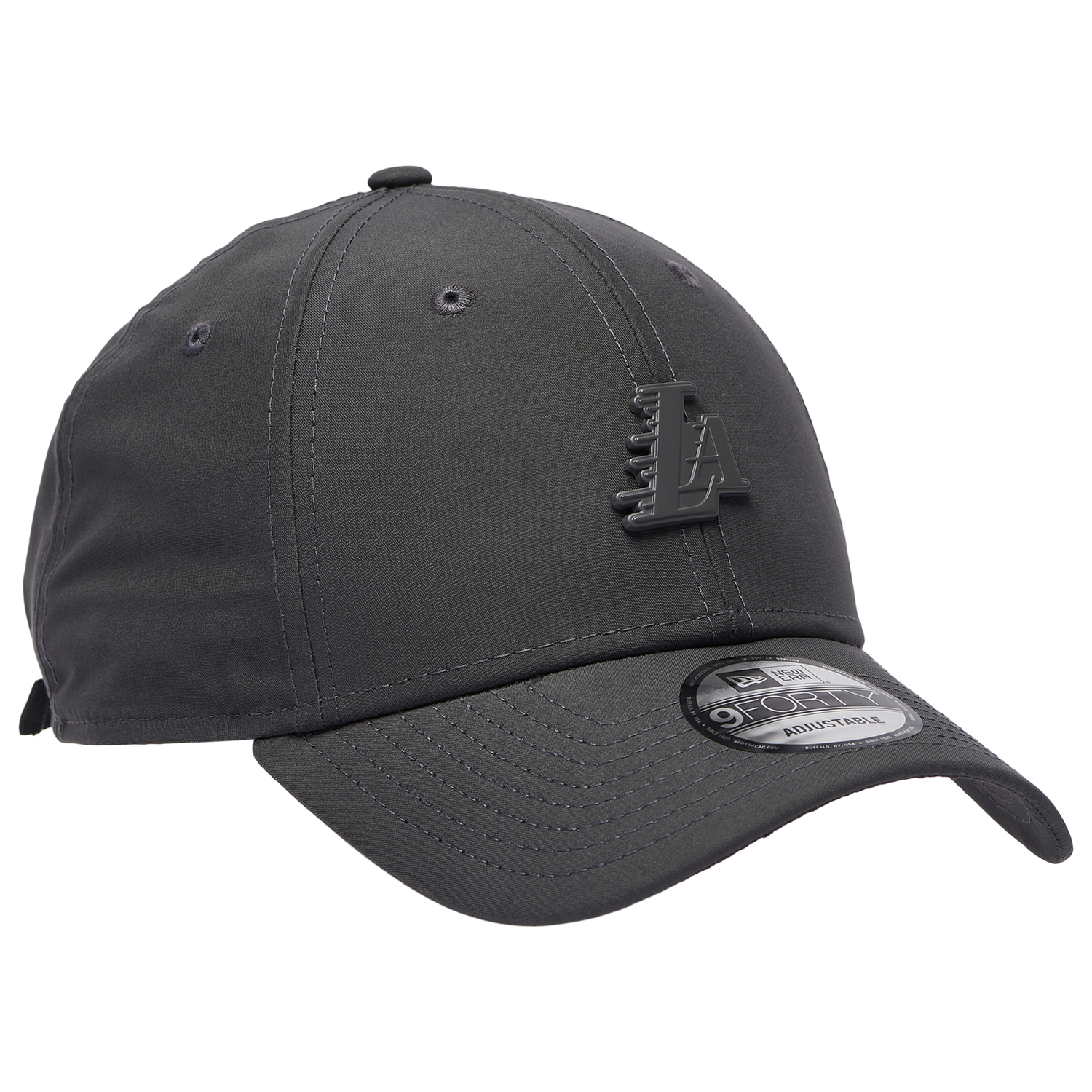 New Era Lakers Pin 9FORTY Cap - Men's - Dark Grey/Grey