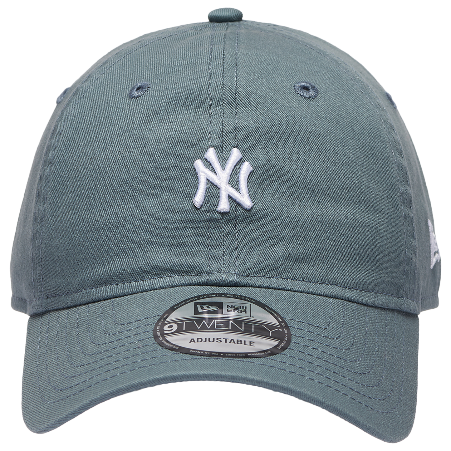 New Era Yankees Washed Mini 9TWENTY Cap - Men's - Dark Grey/White