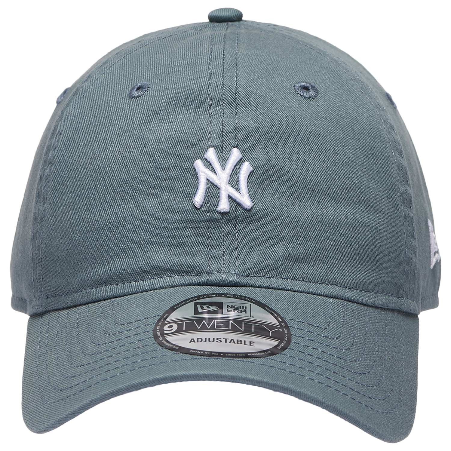 New Era Yankees Washed Mini 9TWENTY Cap - Men's - Dark Grey/White