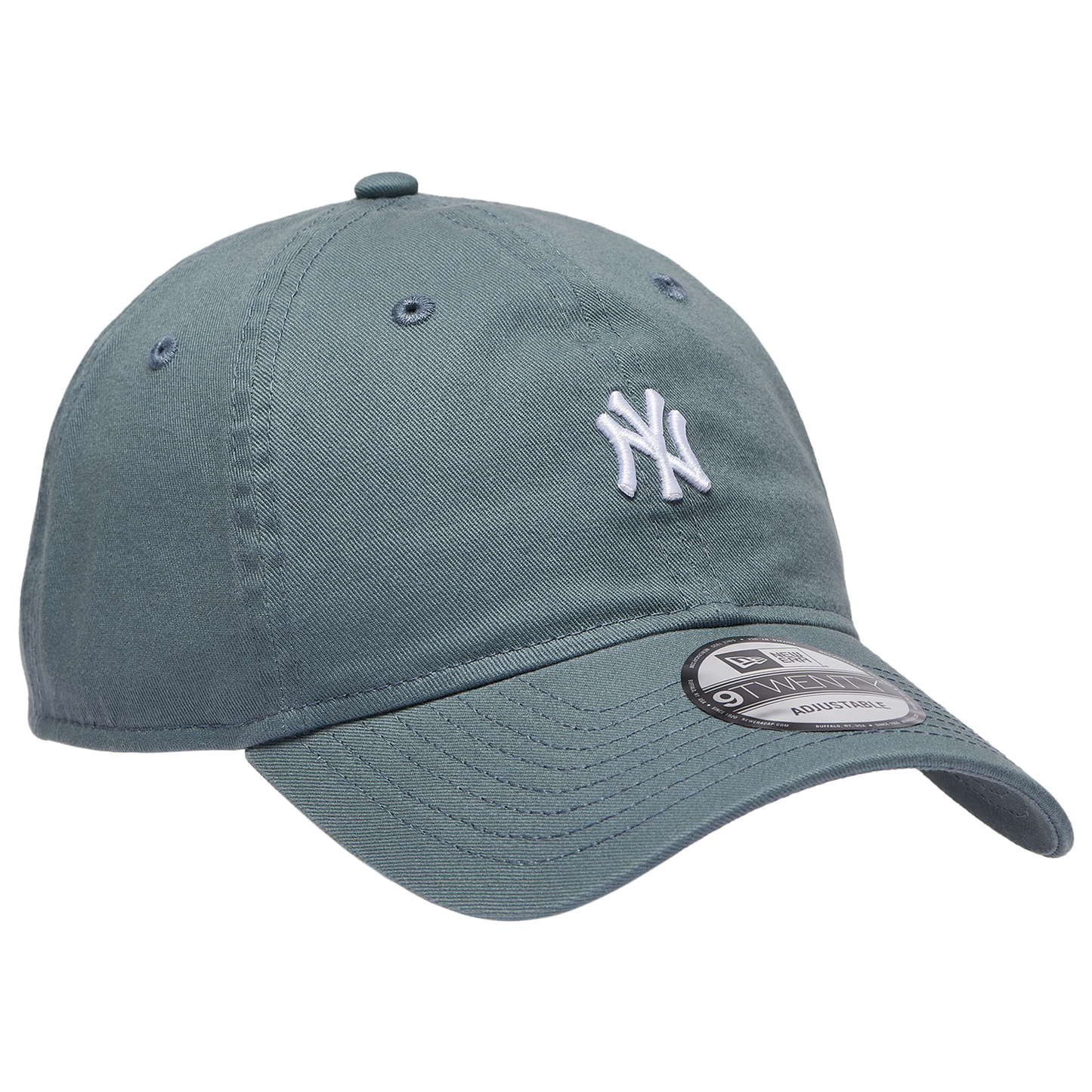 New Era Yankees Washed Mini 9TWENTY Cap - Men's - Dark Grey/White