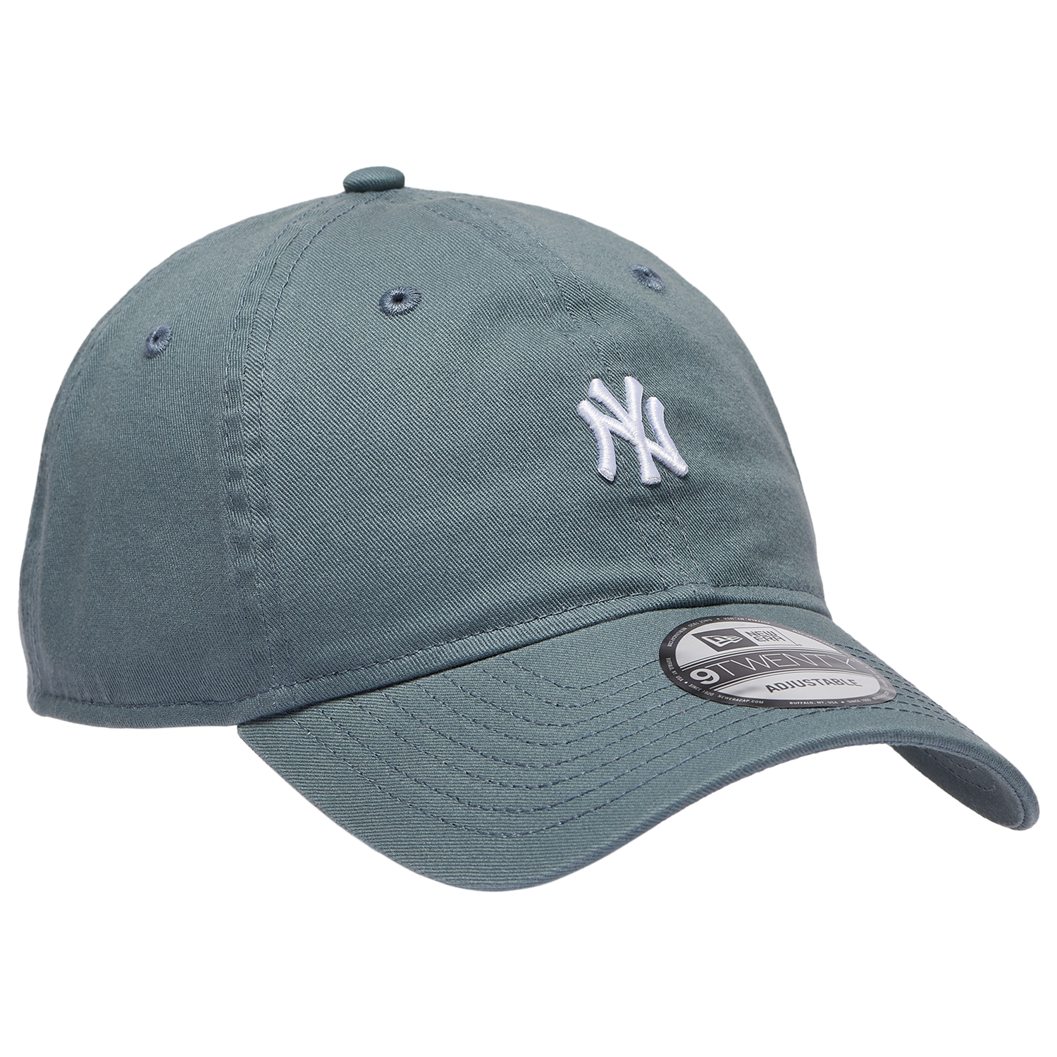 New Era Yankees Washed Mini 9TWENTY Cap - Men's - Dark Grey/White