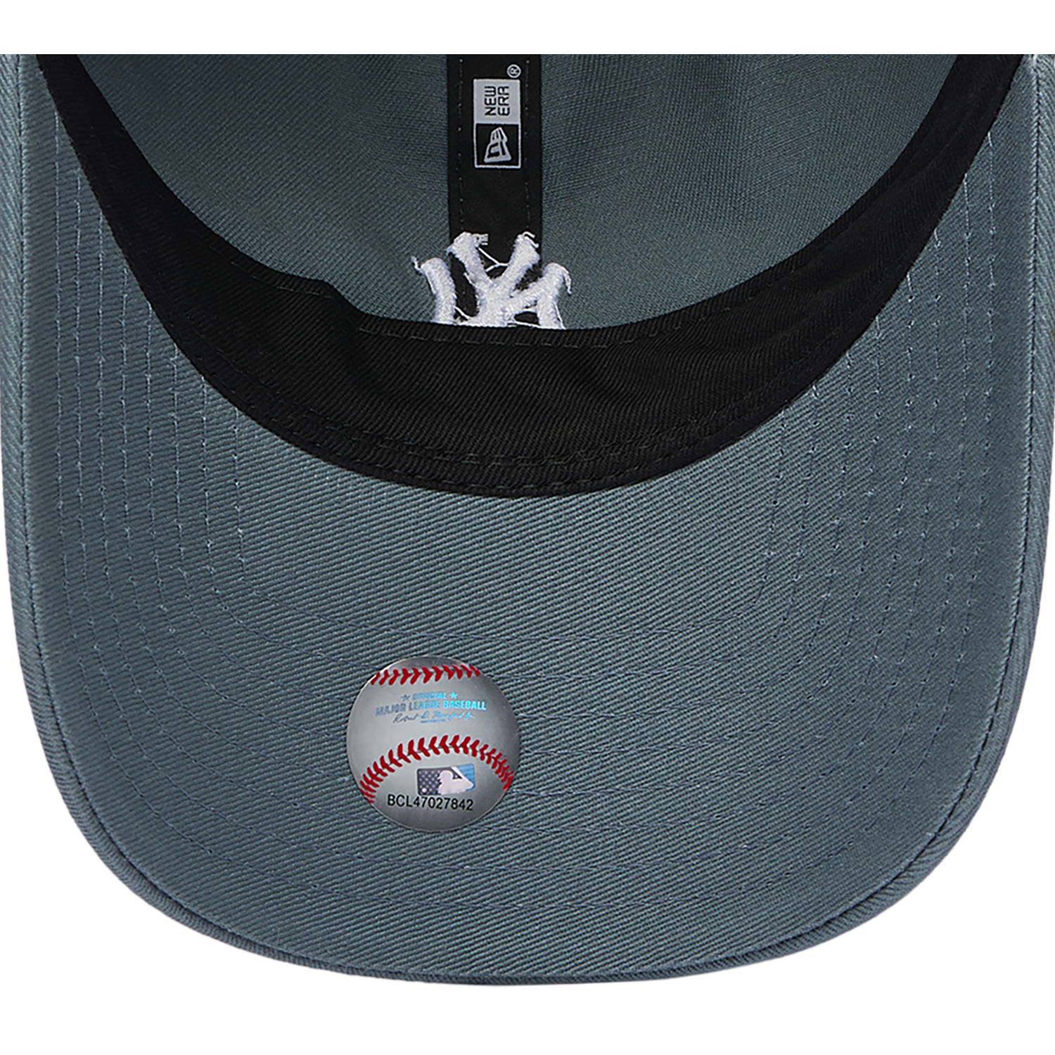 New Era Yankees Washed Mini 9TWENTY Cap - Men's - Dark Grey/White