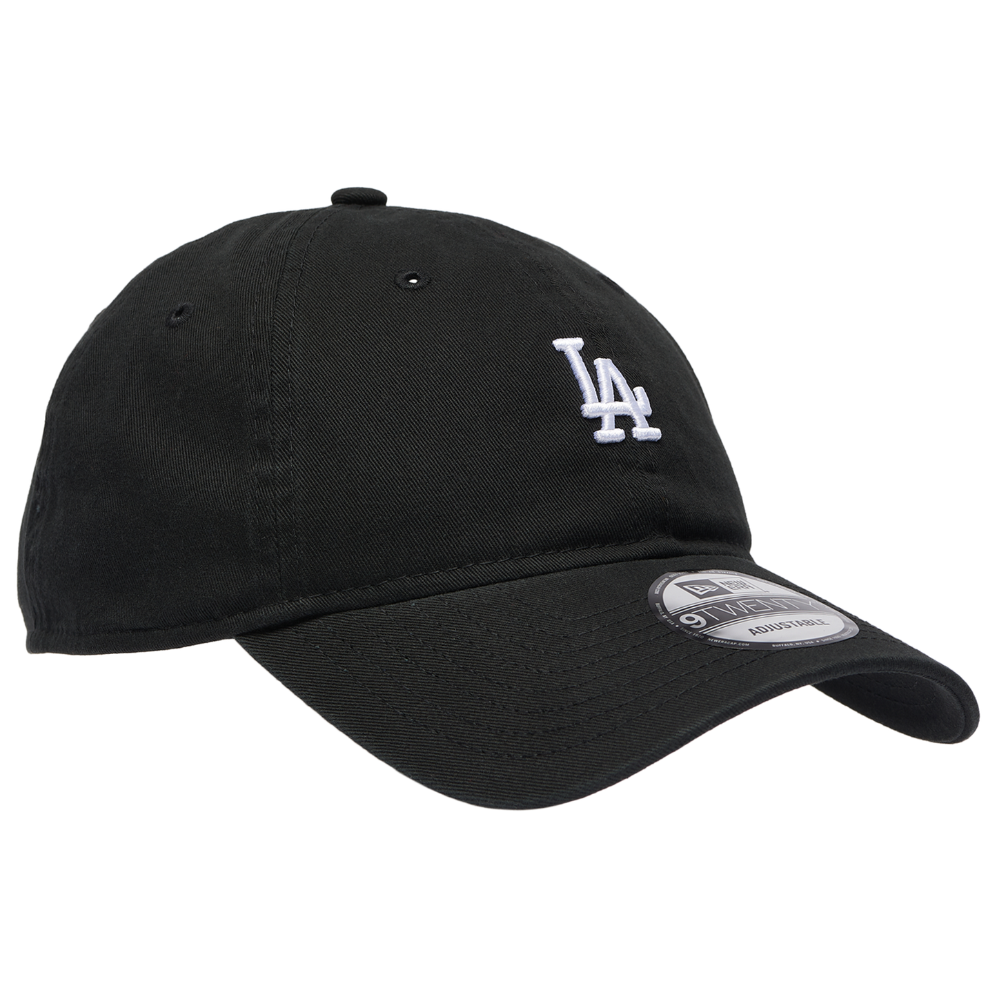 New Era Dodgers Washed Mini 9TWENTY Cap - Men's - Black/White