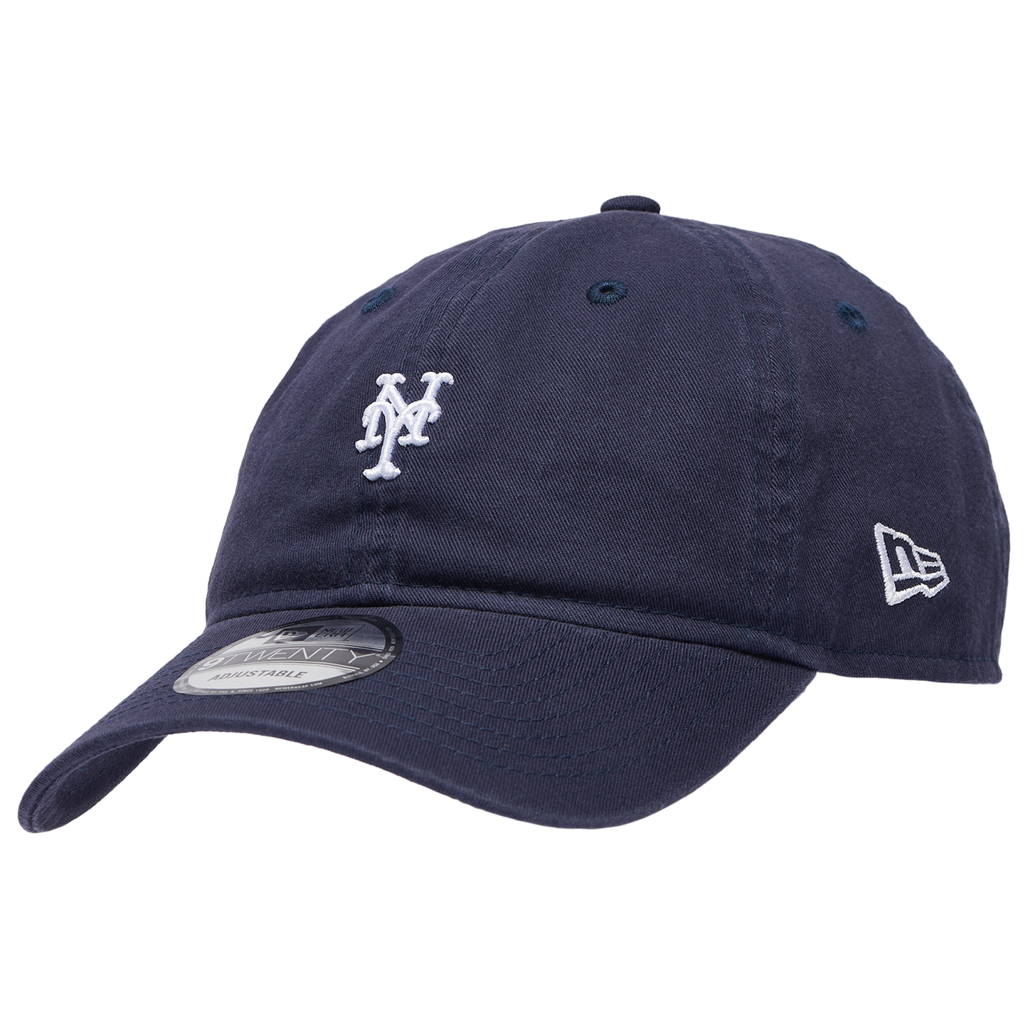 New Era Mets Washed Mini 9FORTY Cap - Men's - Navy/White