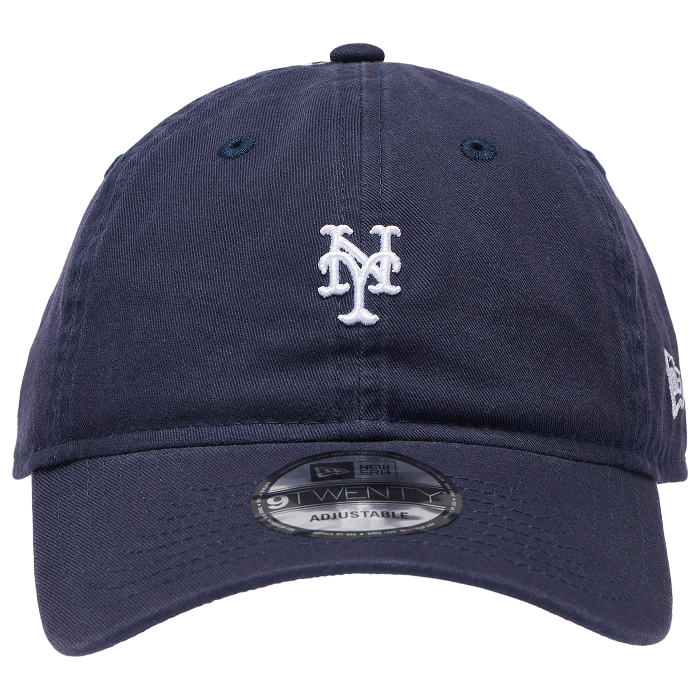 New Era Mets Washed Mini 9FORTY Cap - Men's - Navy/White
