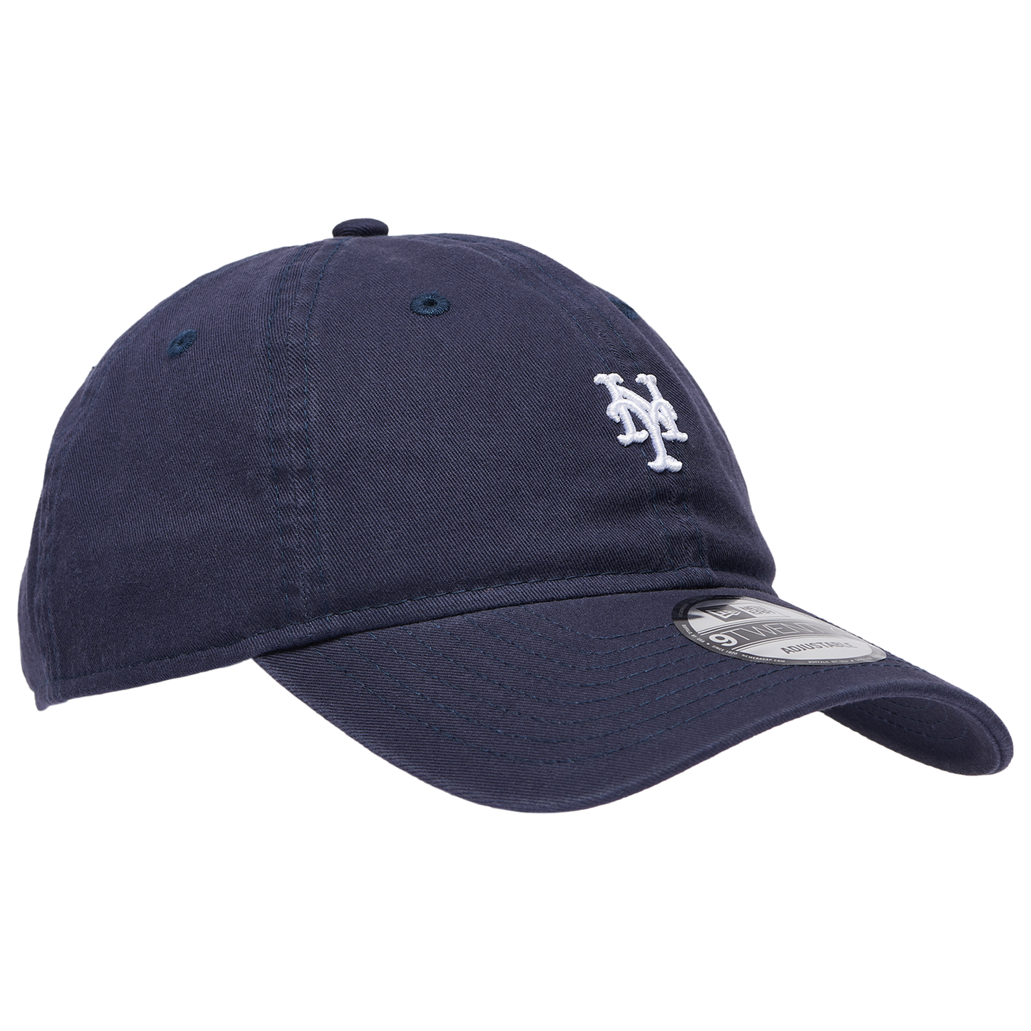 New Era Mets Washed Mini 9FORTY Cap - Men's - Navy/White