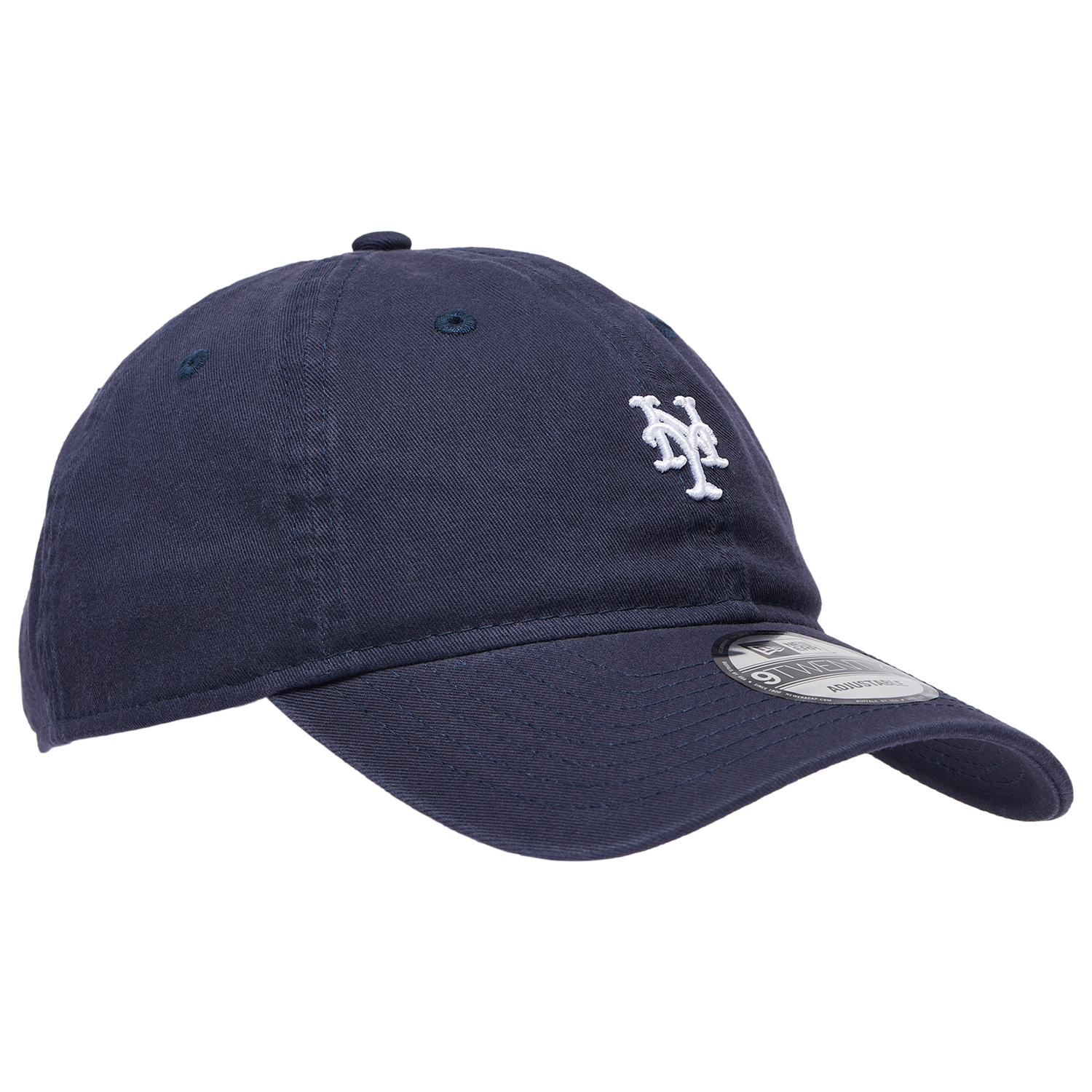 New Era Mets Washed Mini 9FORTY Cap - Men's - Navy/White