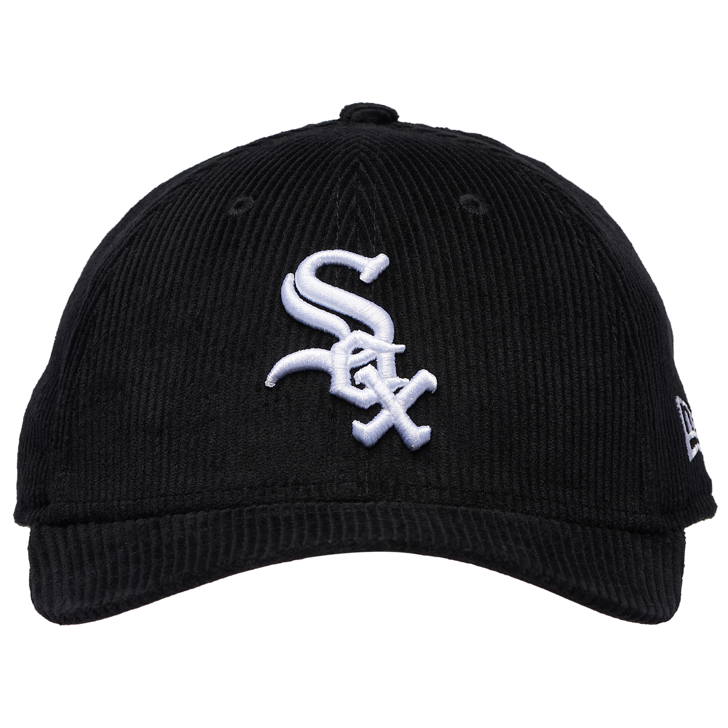 New Era White Sox Cord 9FORTY Cap - Men's - Black/White