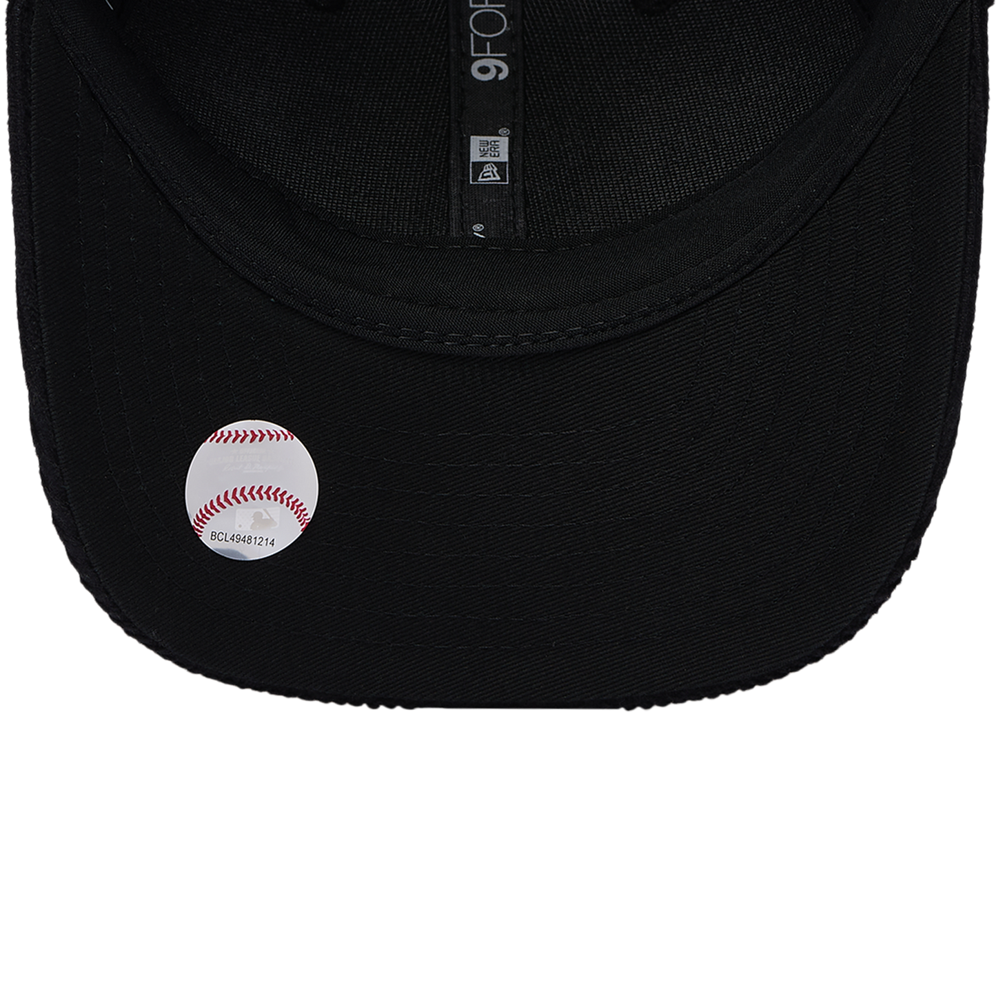 New Era White Sox Cord 9FORTY Cap - Men's - Black/White