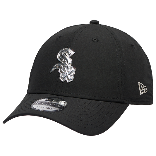 New Era White Sox Pin 9FORTY Cap - Men's - Black/White