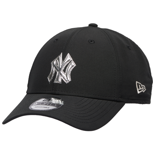 New Era Yankees Pin 9FORTY Cap - Men's - Black/White