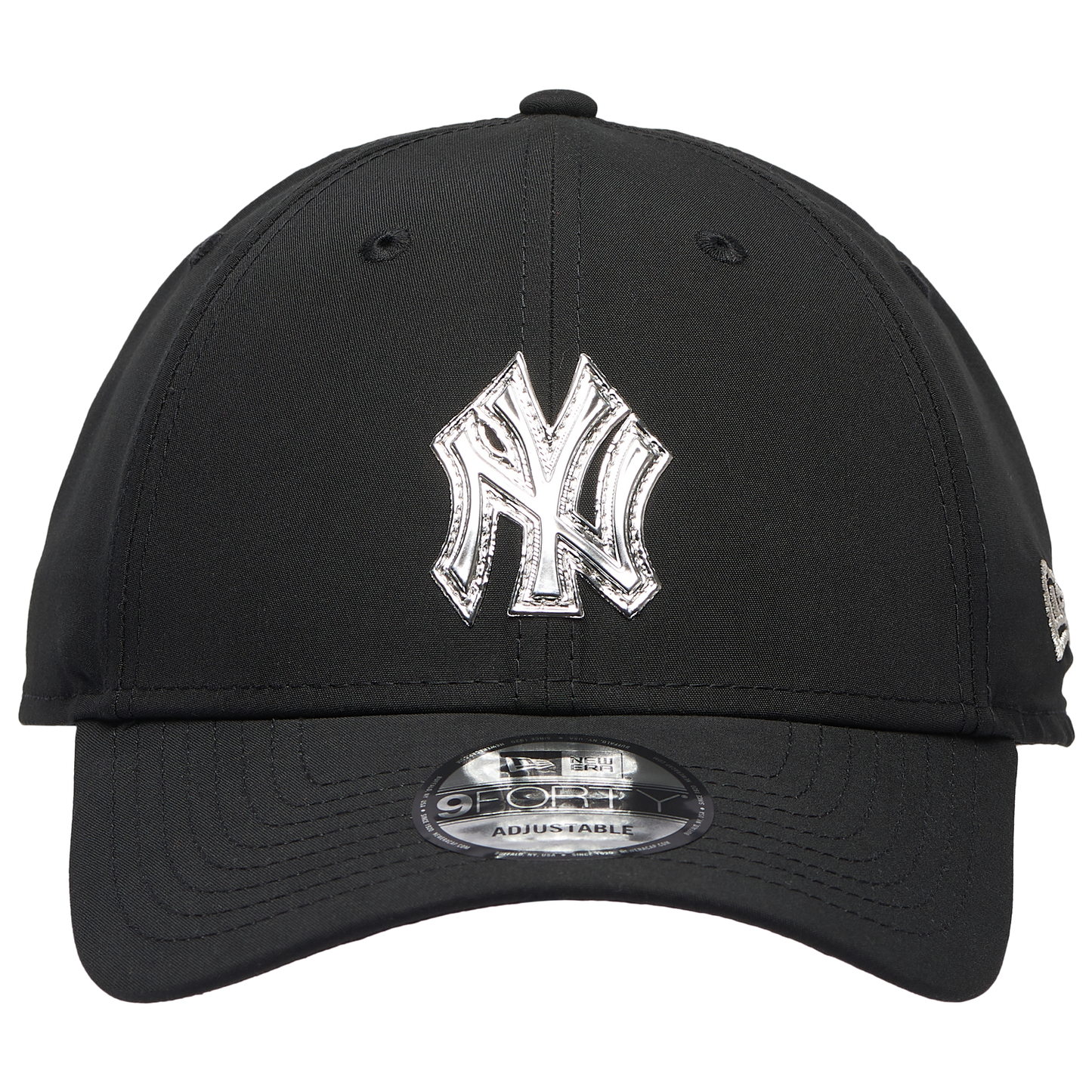 New Era Yankees Pin 9FORTY Cap - Men's - Black/White