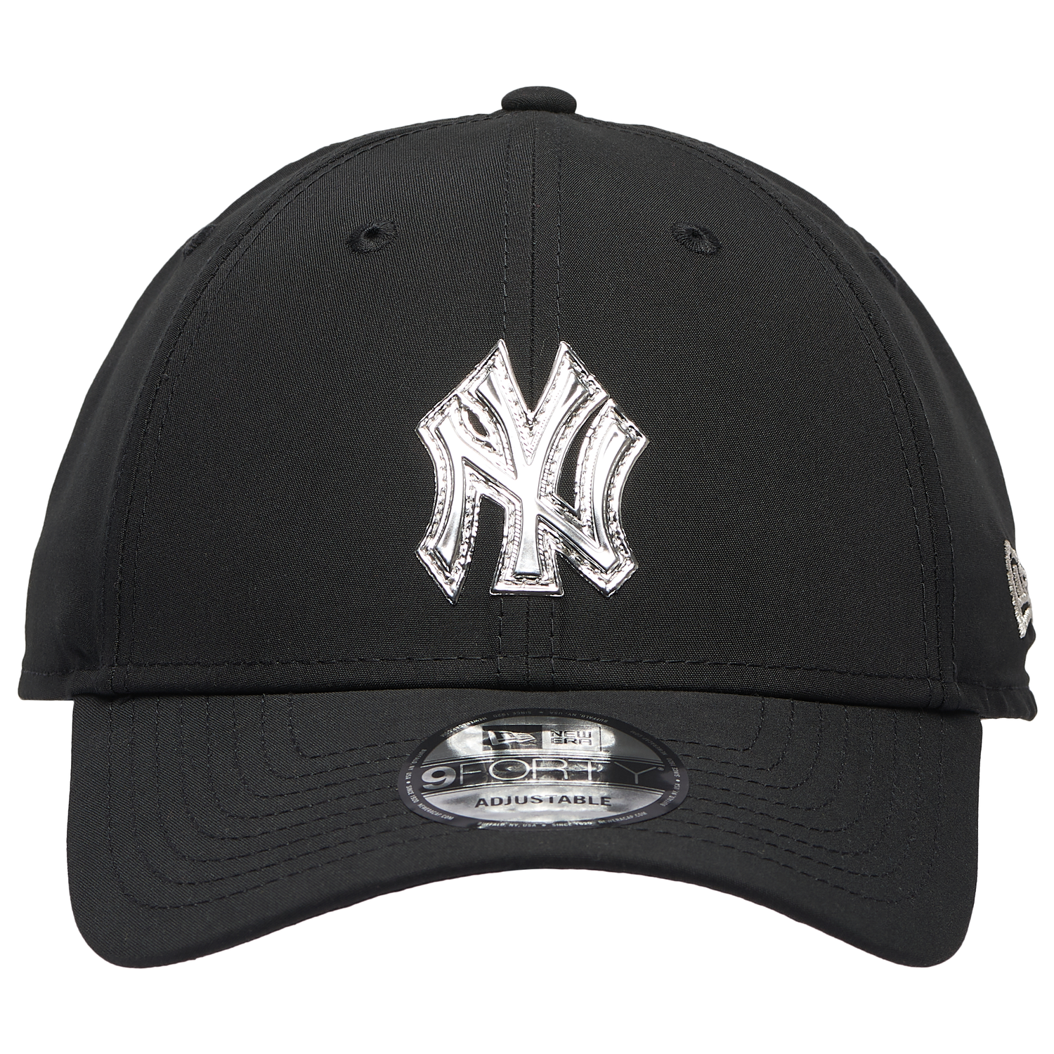 New Era Yankees Pin 9FORTY Cap - Men's - Black/White