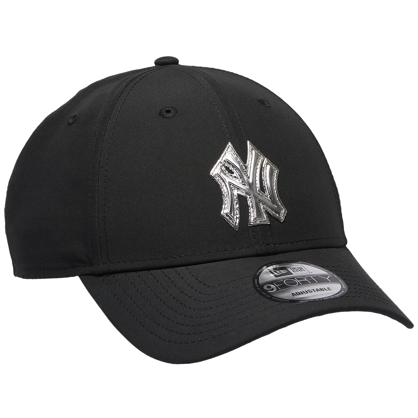 New Era Yankees Pin 9FORTY Cap - Men's - Black/White