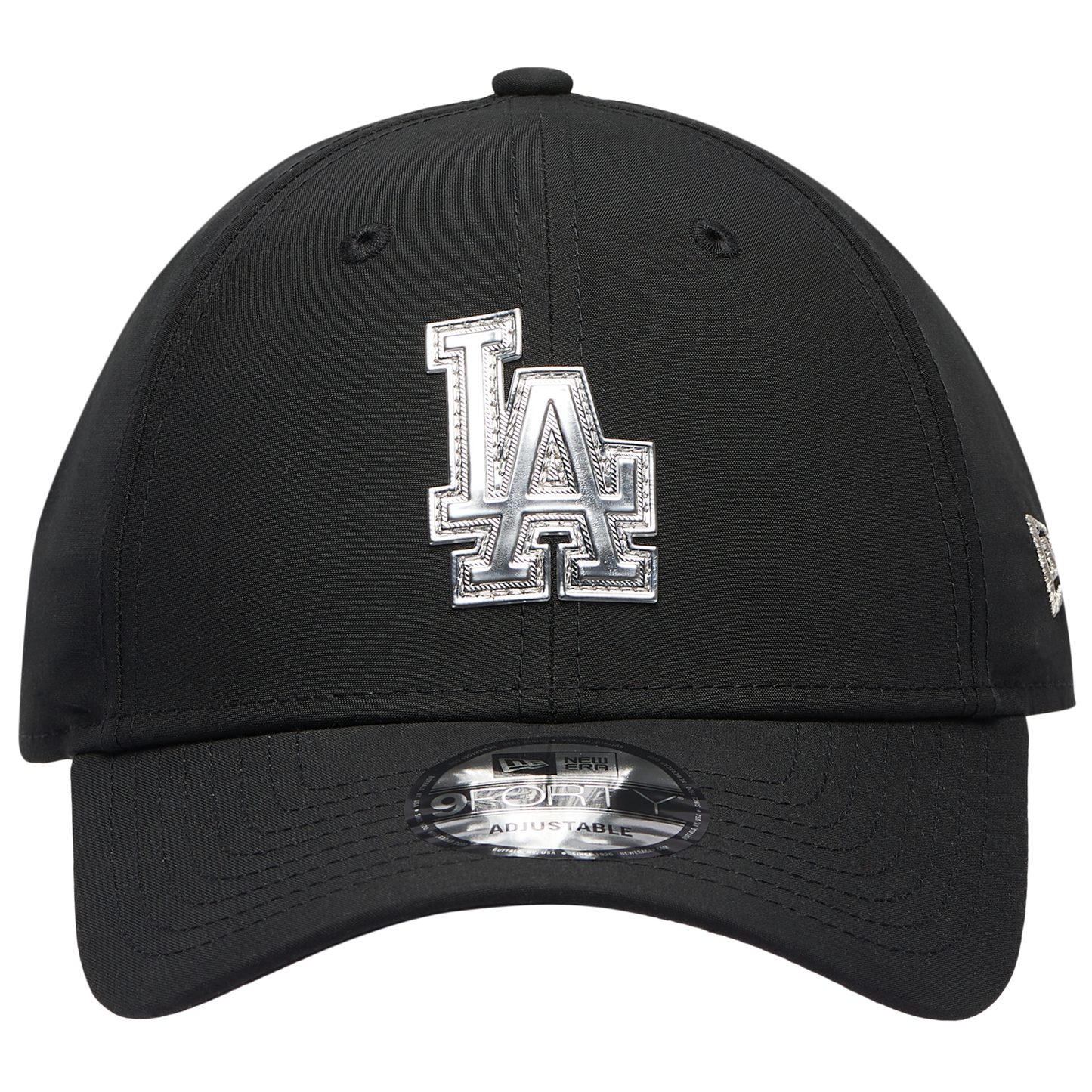 New Era Dodgers Pin 9FORTY Cap - Men's - Black/Silver