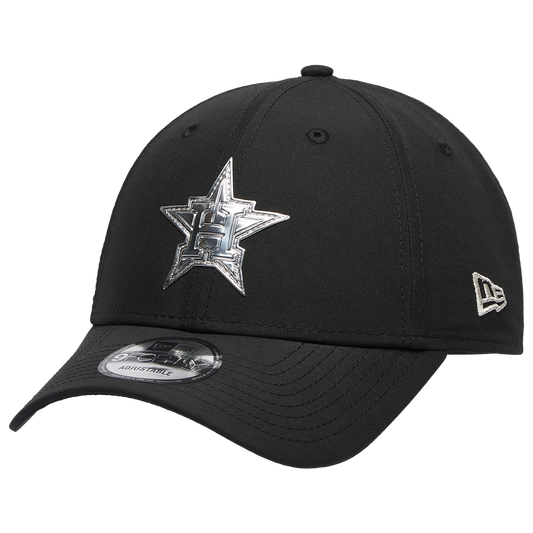 New Era Astros Pin 9FORTY Cap - Men's - Black/White