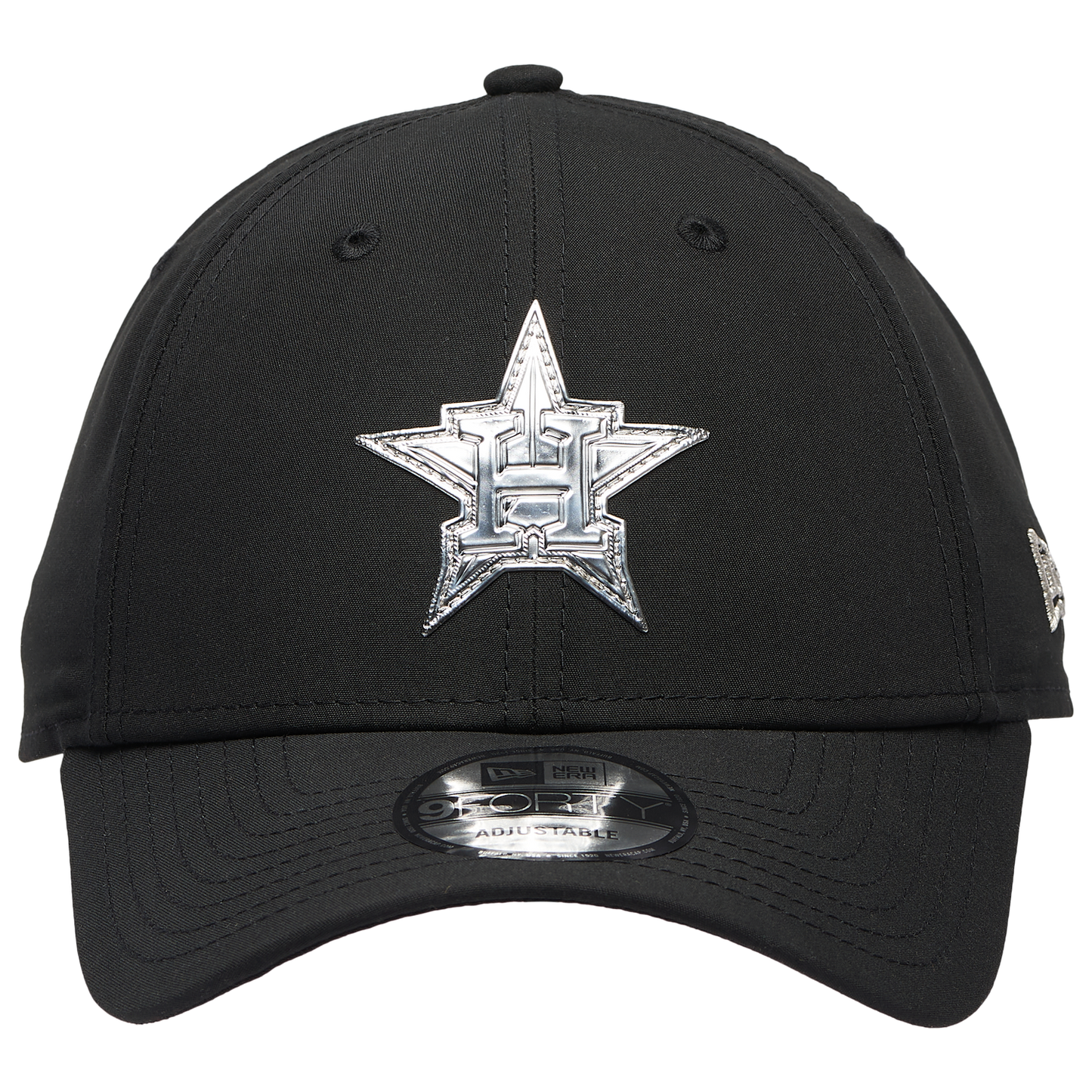 New Era Astros Pin 9FORTY Cap - Men's - Black/White