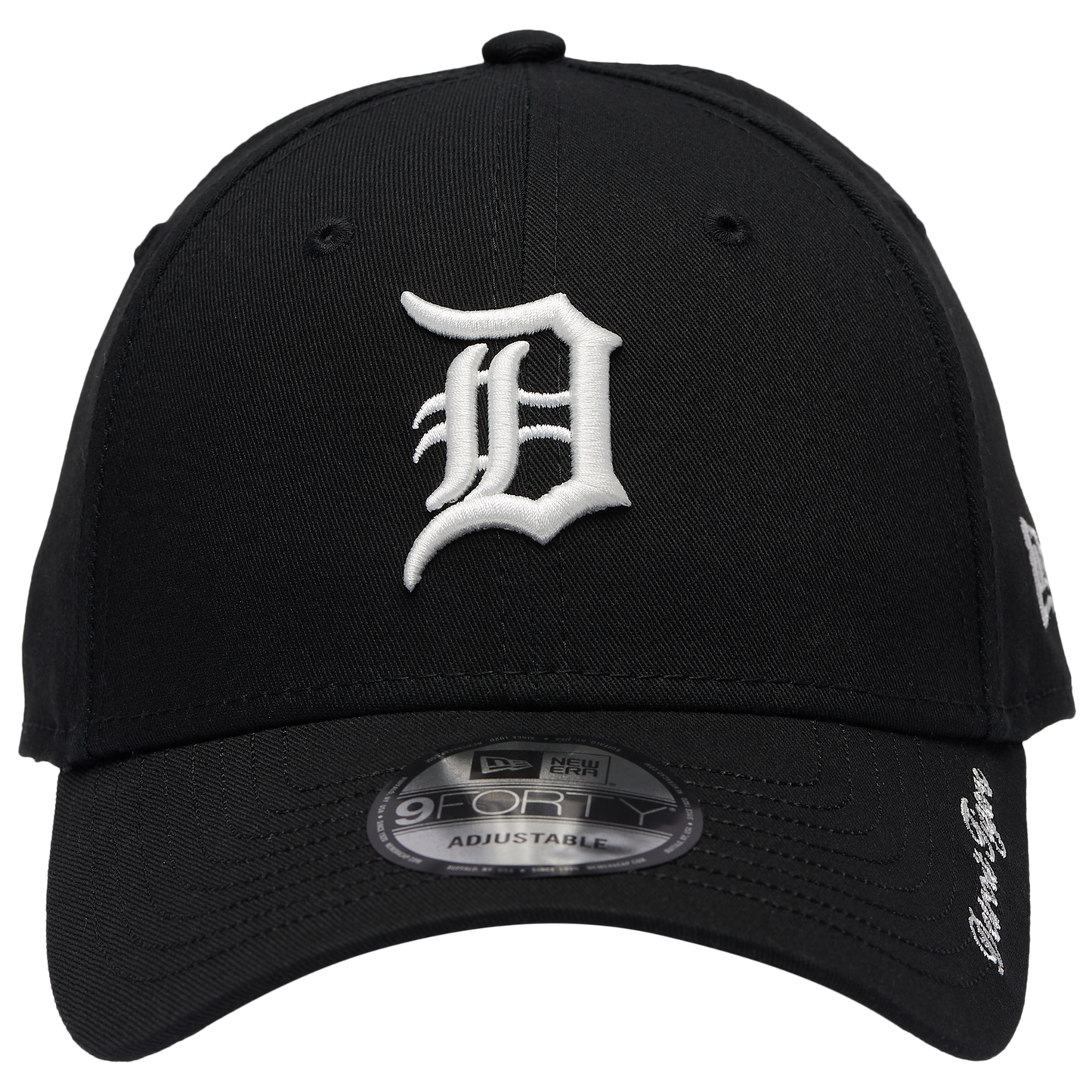 New Era Tigers Visor Script 9FORTY Cap - Men's - Black/White