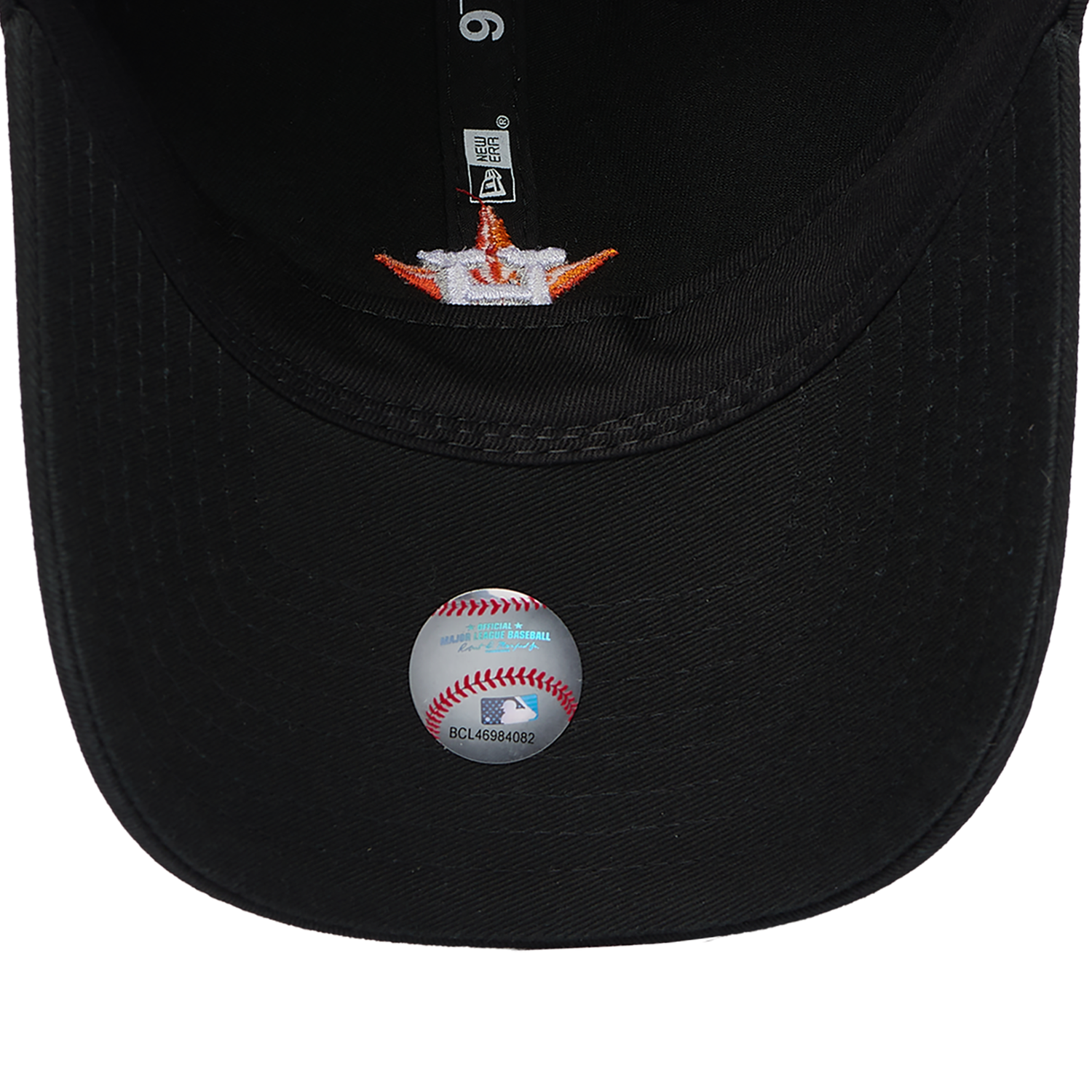 New Era Astros Washed Mini 9TWENTY Cap - Men's - Black/White