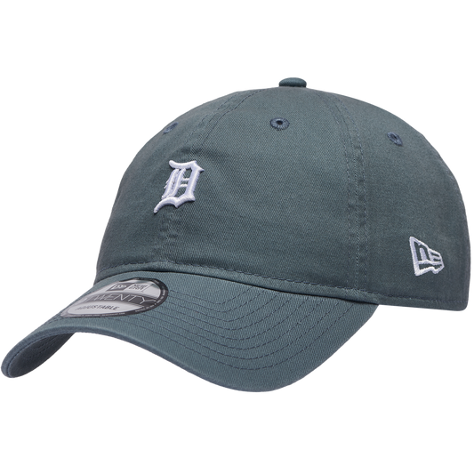 New Era Tigers Washed Mini 9TWENTY Cap - Men's - Dark Grey/White